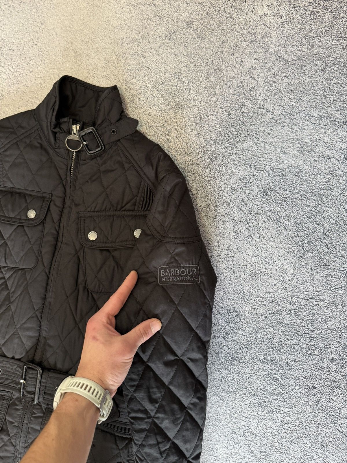 Barbour Barbour International Matt Rib Biker Jacket Quilted WomenUS6 Size M / US 6-8 / IT 42-44 - 9 Thumbnail