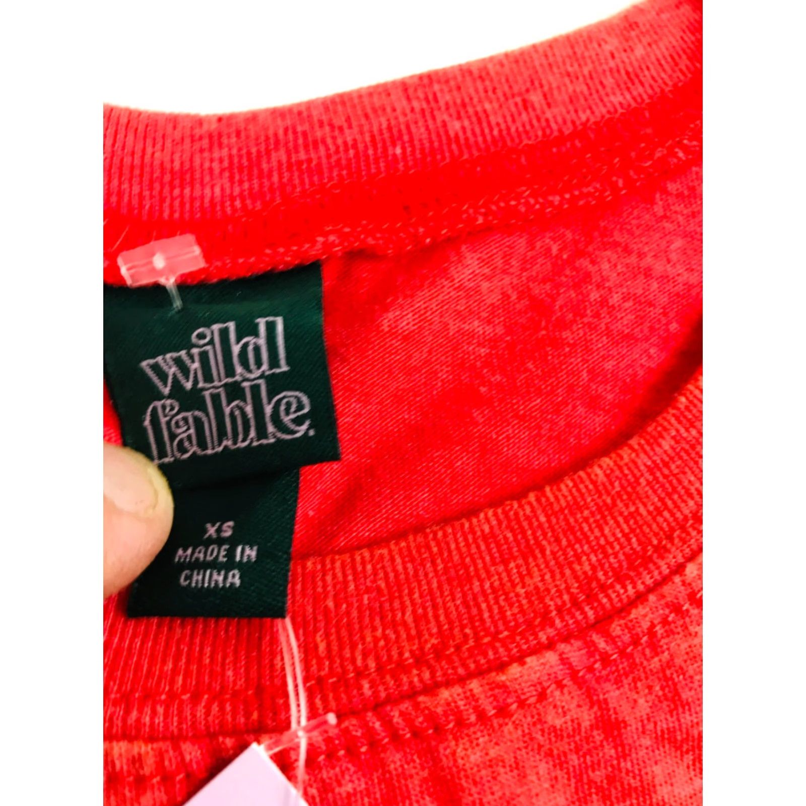 Vintage Wild Fable Shirt Women's XS Red Long Sleeve Desert Valley California NWT Size XS / US 0-2 / IT 36-38 - 5 Thumbnail