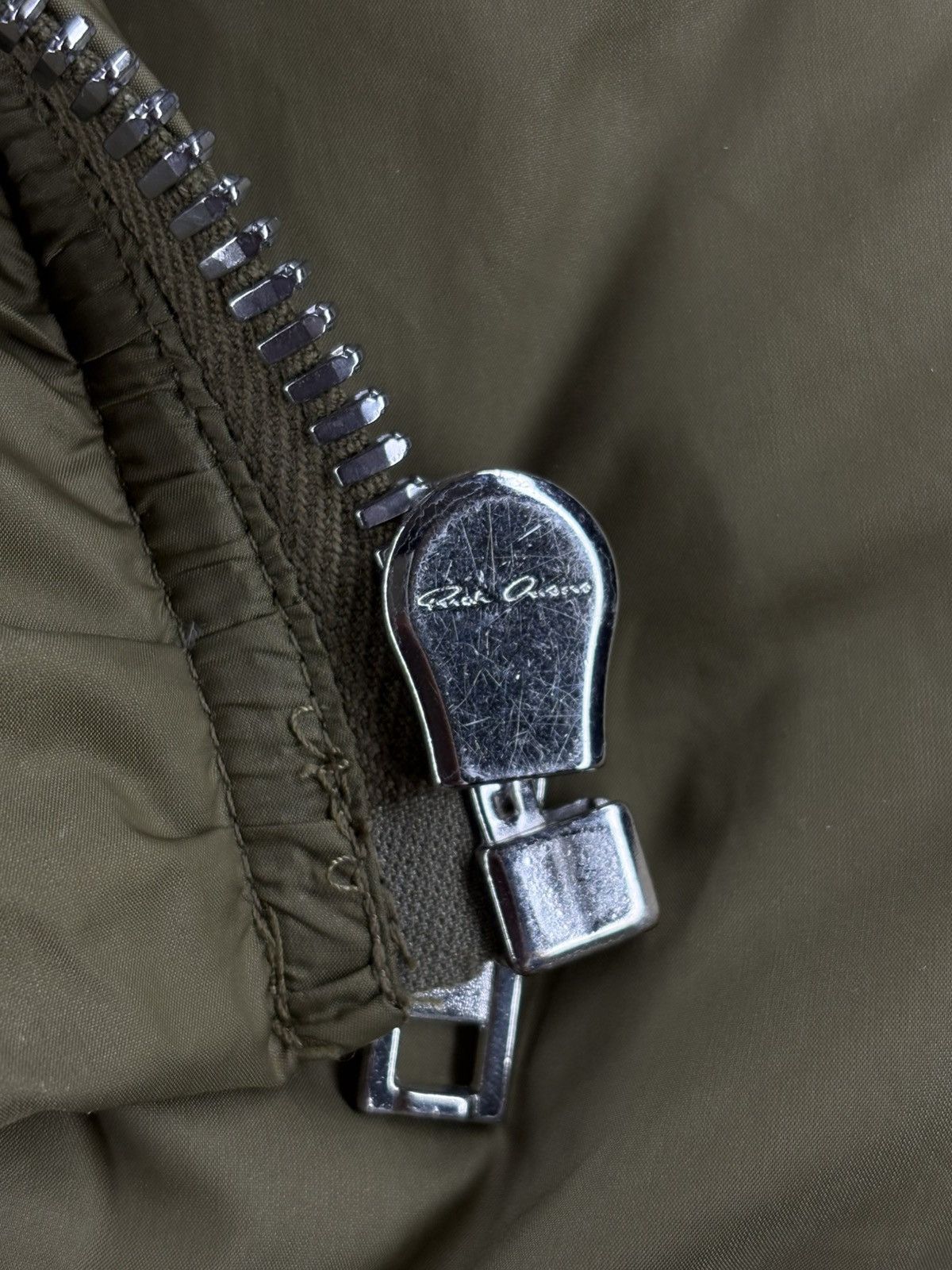 Rick Owens rick owens down jacket puffer khaki Size S / US 4 / IT 40 - 6 Thumbnail