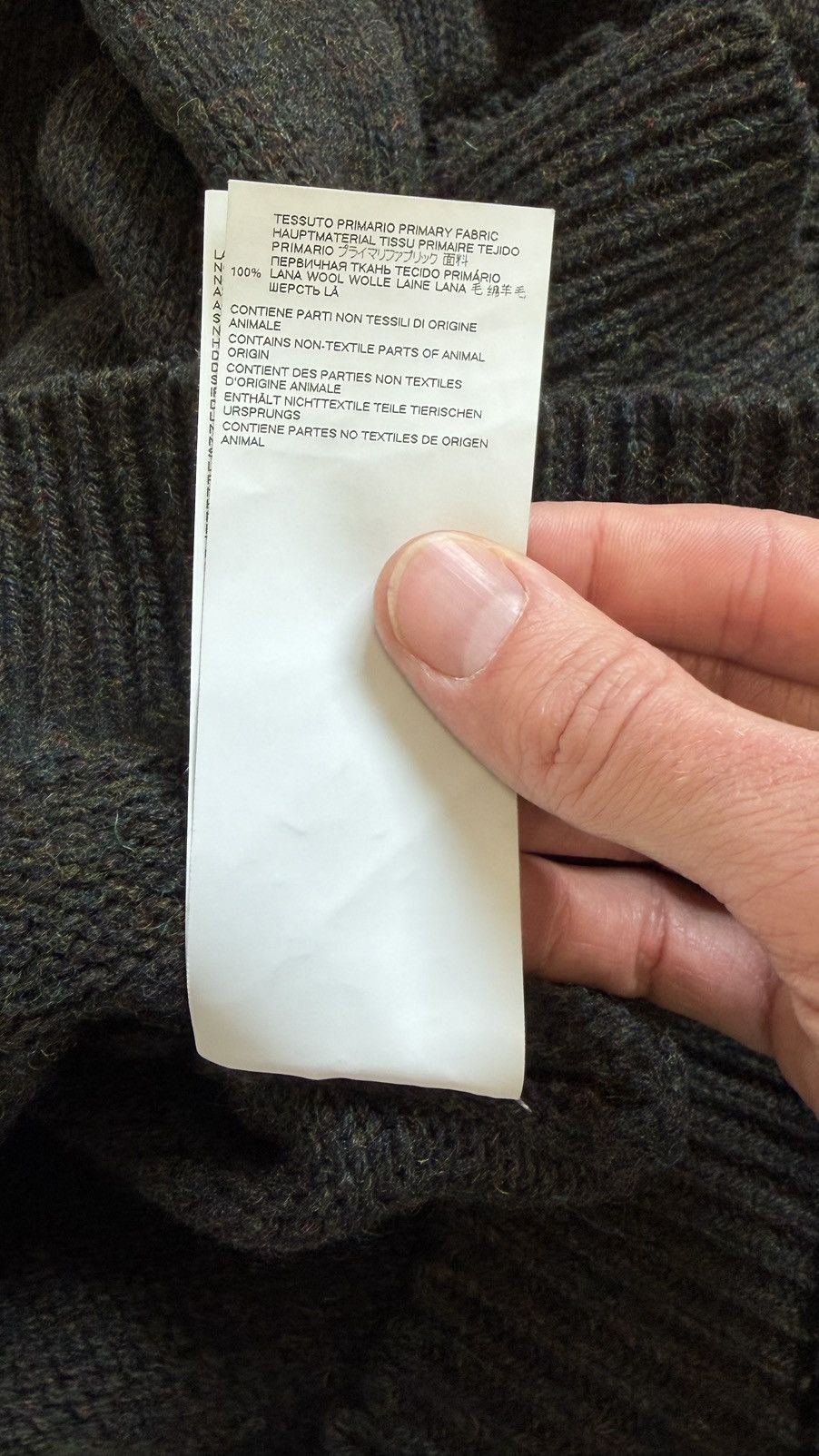 Maison Margiela A/W 21 Distressed Hems Wool Sweater Size US M / EU 48-50 / 2 - 13 Thumbnail