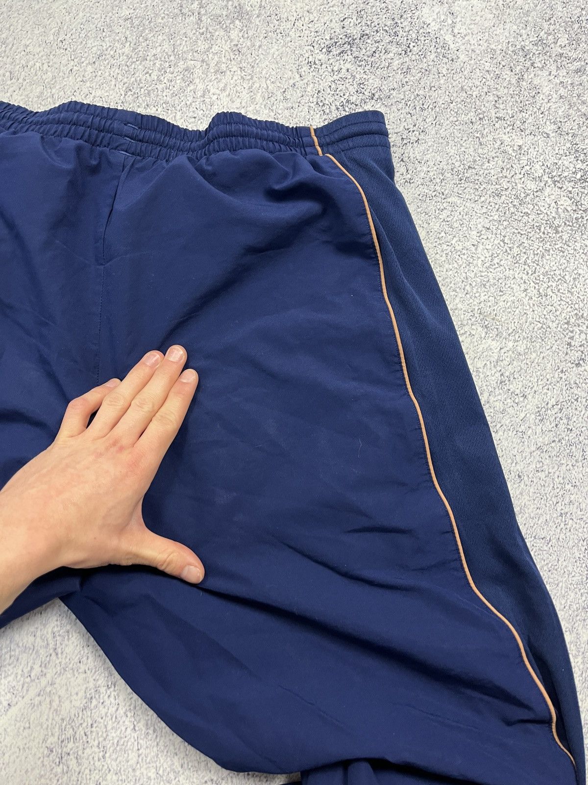 Adidas × Vintage Vintage Adidas Tottenham Nylon Drill Track Pants Rare 90’s Size US 34 / EU 50 - 24 Thumbnail