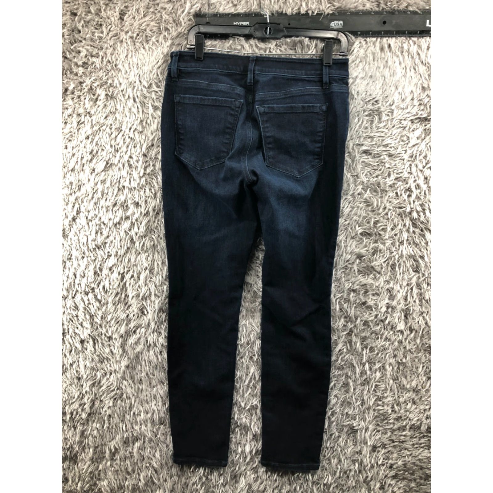 Loft LOFT Jeans Skinny Women Blue Dark Wash Size 6 5-Pocket Denim Regular Mid Rise Size 28" / US 6 / IT 42 - 6 Thumbnail