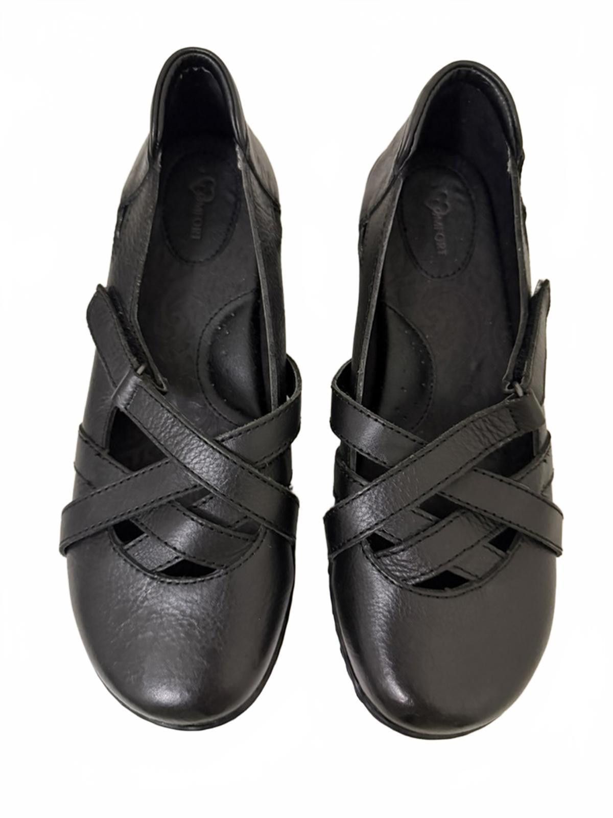 Unknown London I <3 COMFORT Flats with Velcro Straps Size US 8 / IT 38 - 4 Thumbnail