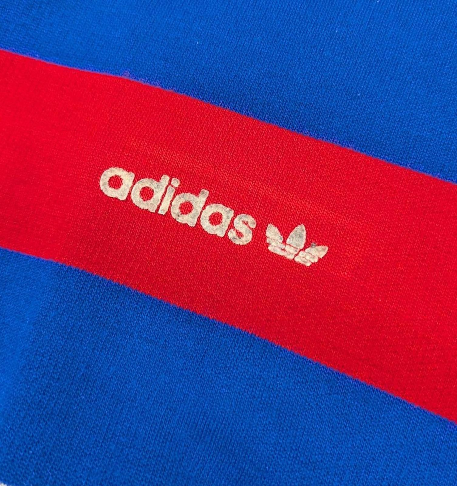 Adidas Vintage 80s France National Team FFF Adidas Sweater Size US S / EU 44-46 / 1 - 3 Thumbnail