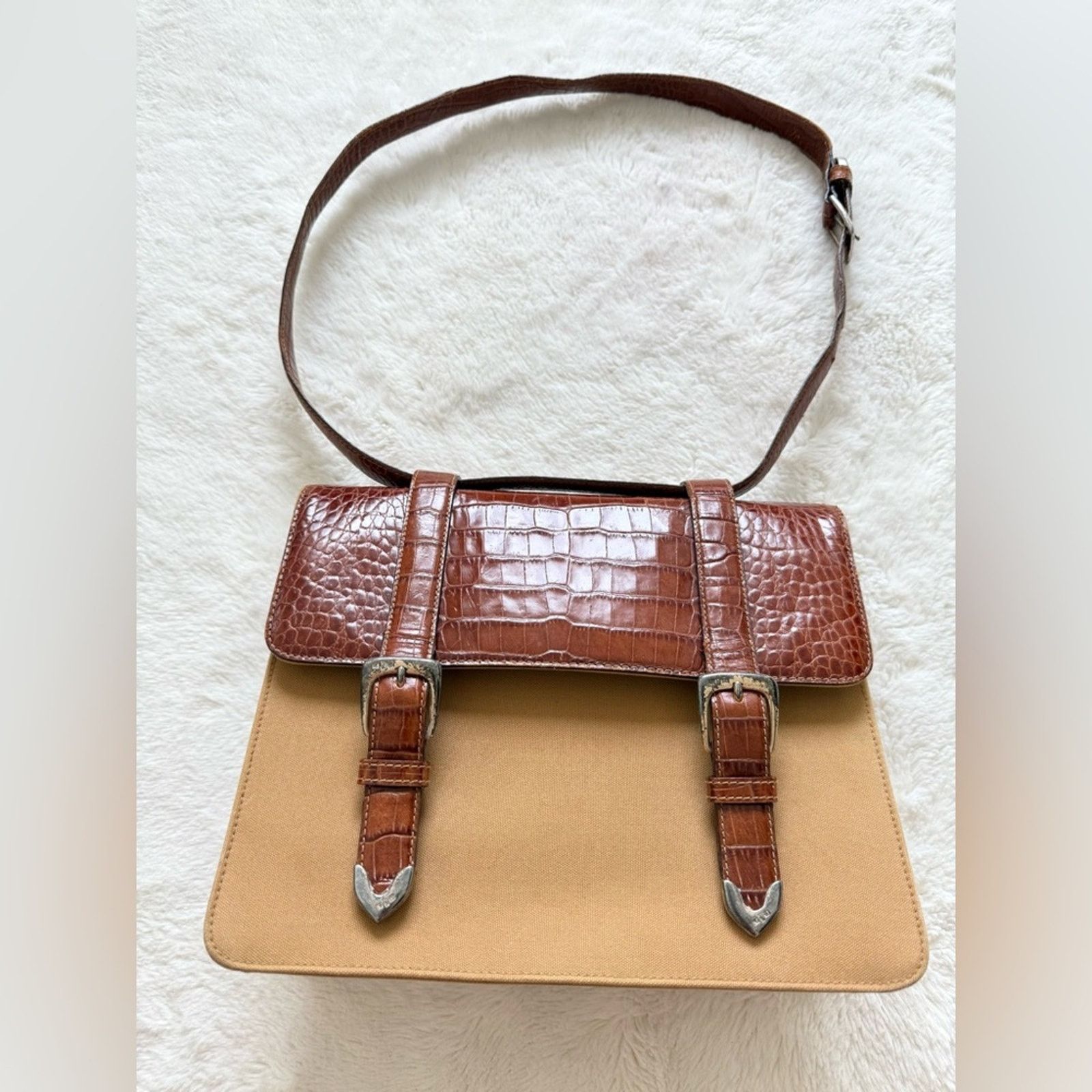 Ralph Lauren Ralph Lauren canvas shoulder bag Authentic Size ONE SIZE - 1 Thumbnail