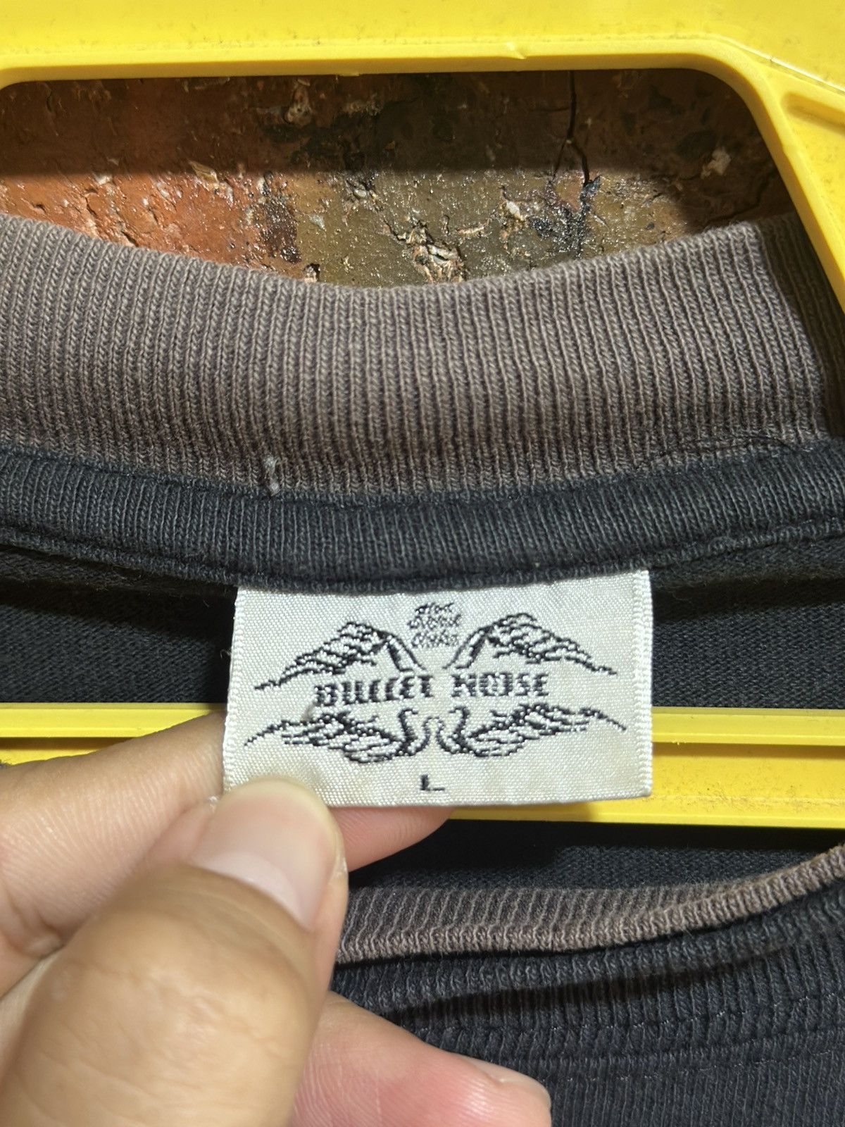 Bullet Noise × Japanese Brand × Vintage Vintage Bullet Noise Long Sleeve Faded Tee Size US M / EU 48-50 / 2 - 6 Thumbnail