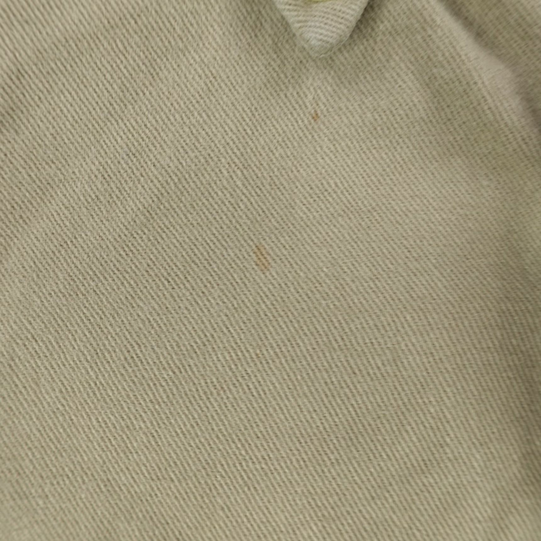 Ralph Lauren VINTAGE Ralph Lauren Shirt Mens XL Tan Twill Button-Up 90s Classic Outdoor Beige Cotton Twill Polo Logo Mens XL Size US XL / EU 56 / 4 - 5 Thumbnail