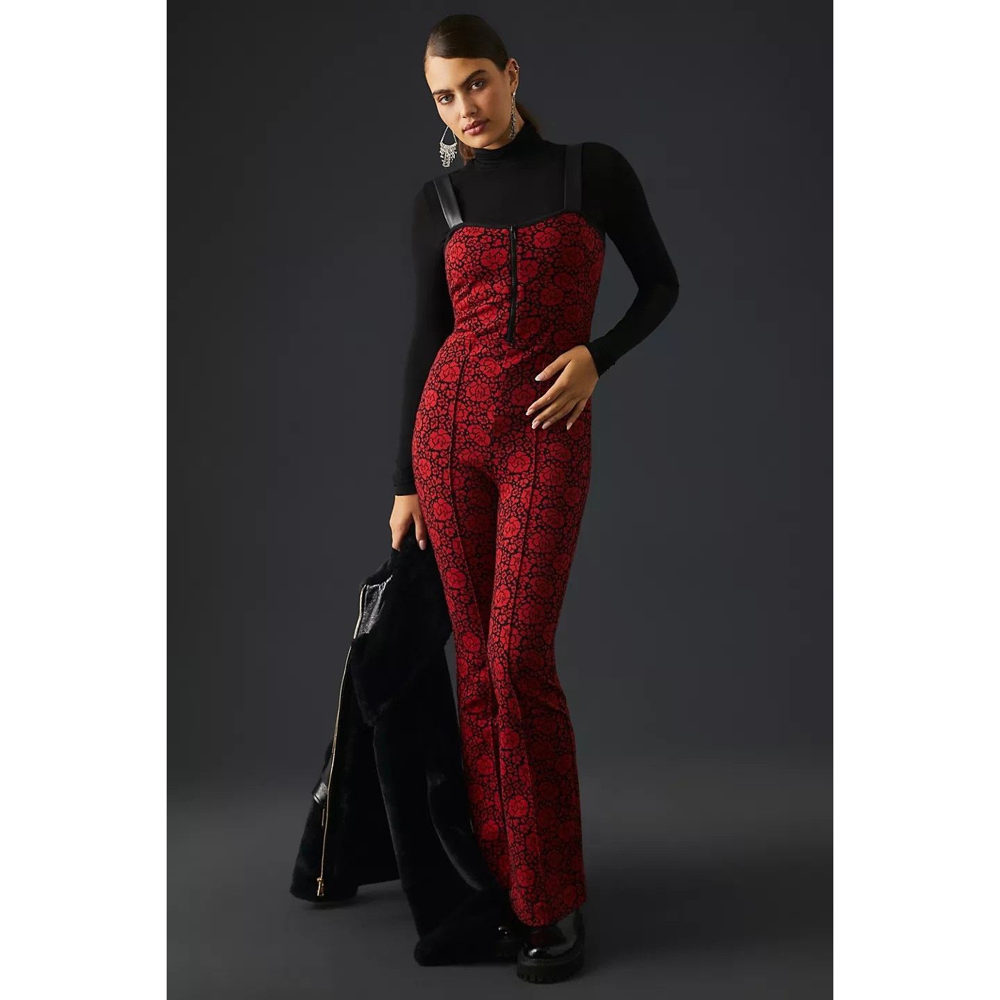 Anthropologie New Anthropologie Maeve Printed Sweetheart Jumpsuit $170 Size 25" / US 0 / IT 36 - 2 Thumbnail