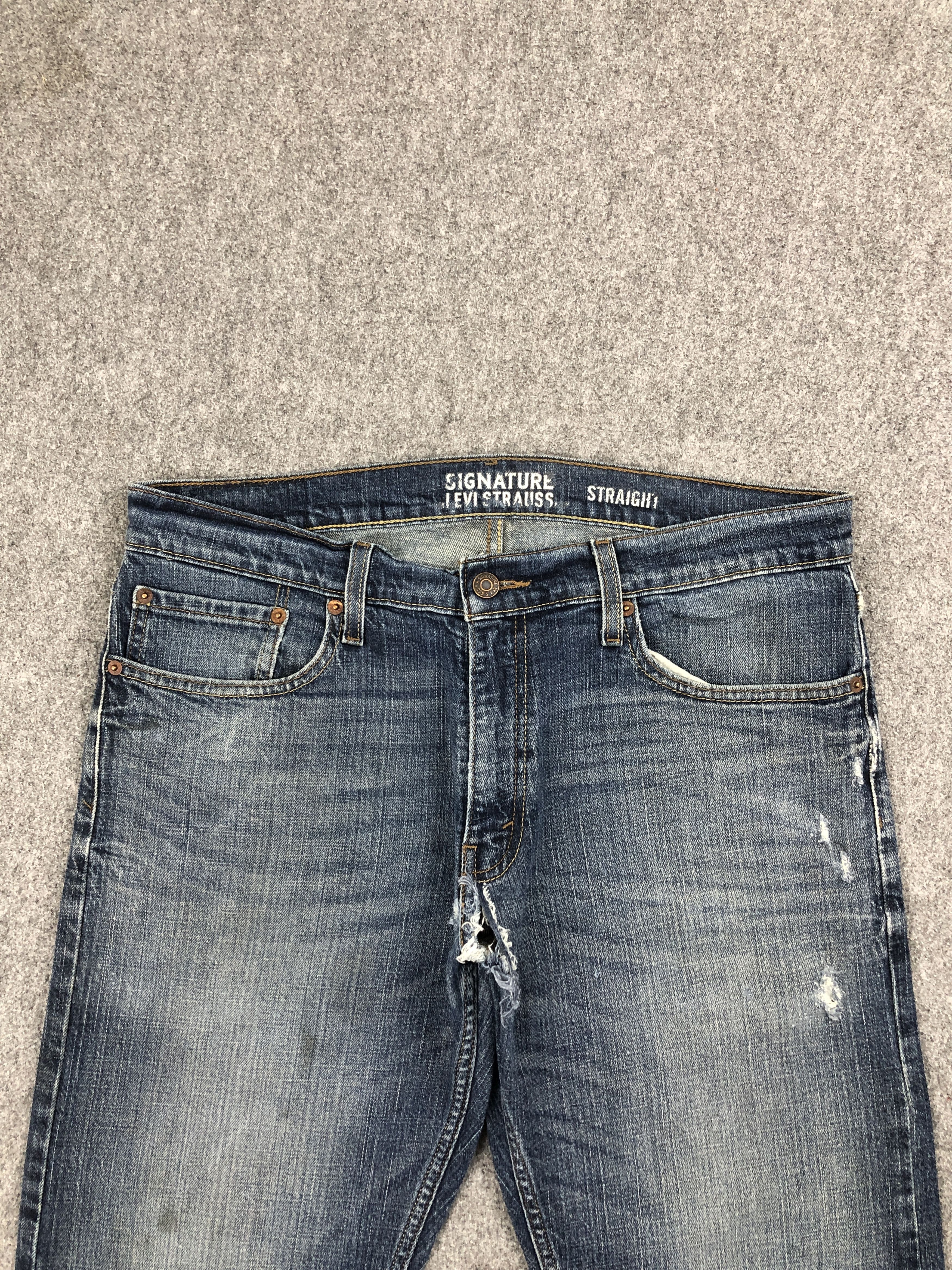 Levi's Faded Blue Vintage Levis Signature Jeans DP2537 Size US 34 / EU 50 - 2 Thumbnail