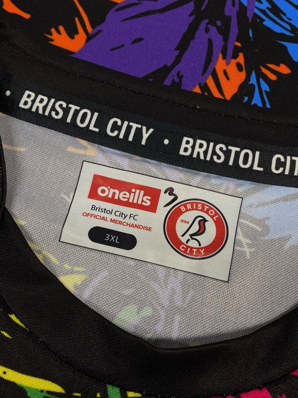 O'Neills Oneills Bristol City 2023/24 Goalkeeper Home Shirt Size US XXL / EU 58 / 5 - 14 Thumbnail