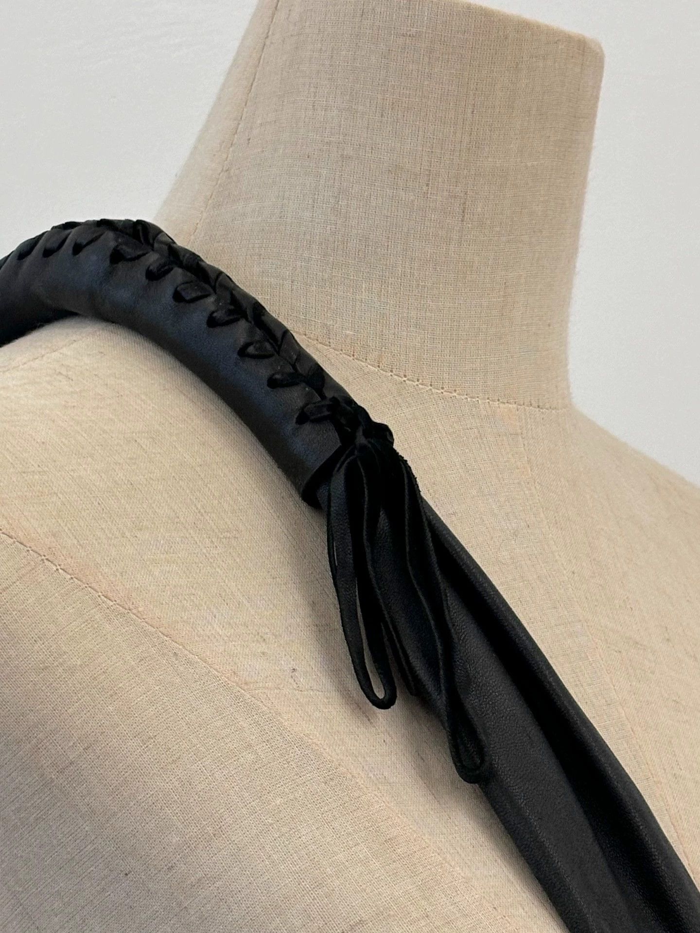 Maison Margiela Maison Margiela 00S Croissant Bag Black Lambskin Size ONE SIZE - 7 Thumbnail