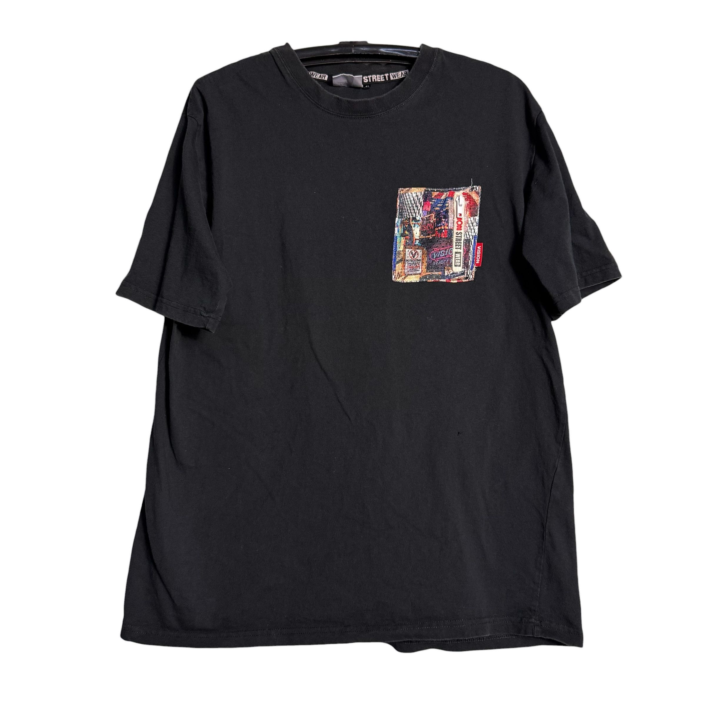 Vision Streetwear 🔥RARE🔥Vintage Vision Streetwear Single Pocket T-shirt Size US XXL / EU 58 / 5 - 1 Thumbnail