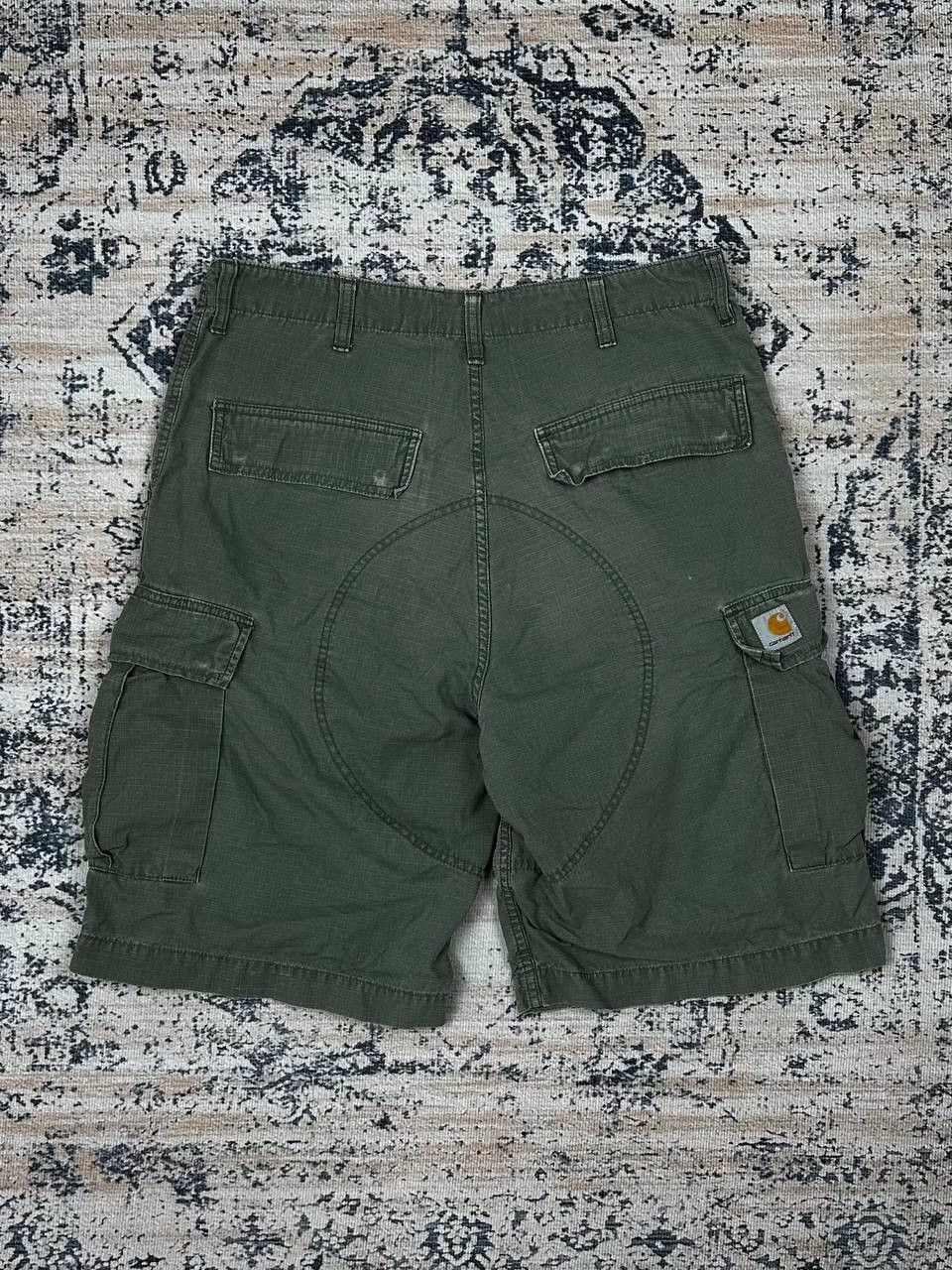 Carhartt Vintage Carhartt Distressed Khaki Short Size US 32 / EU 48 - 1 Thumbnail