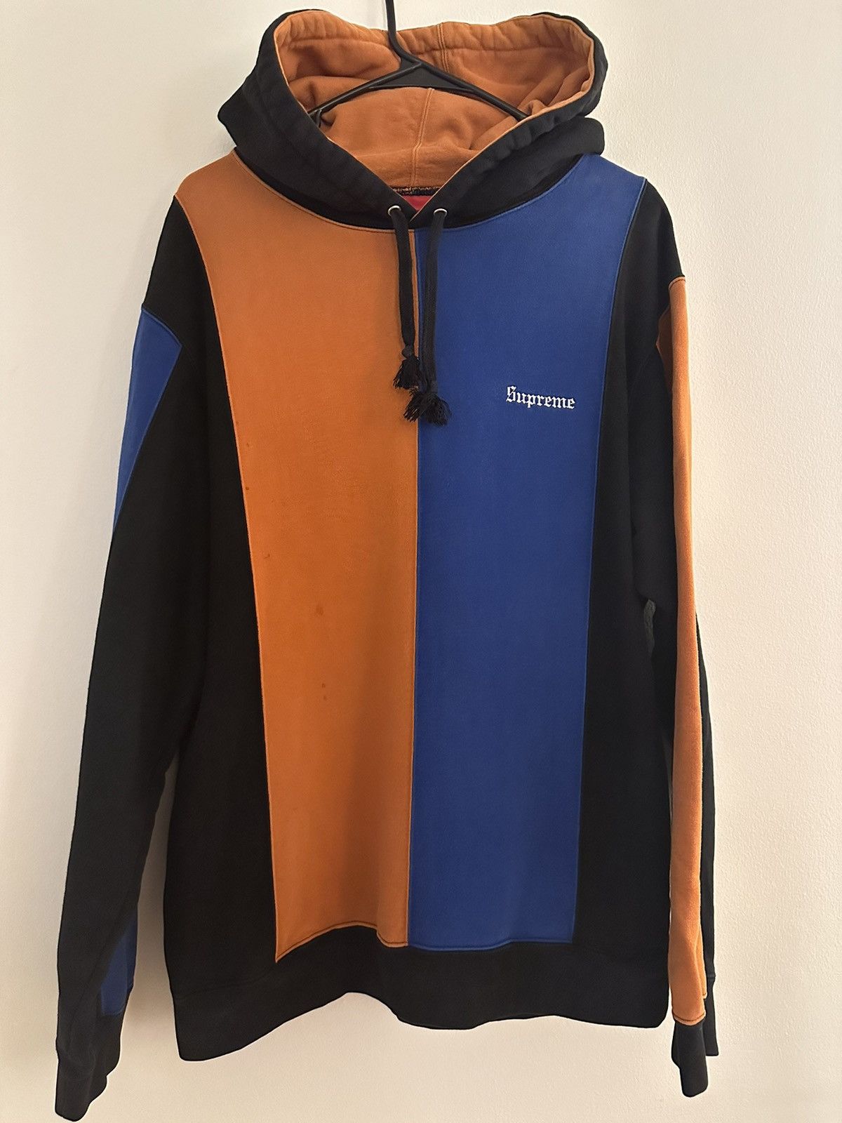 Supreme Supreme Tricolor Hooded Sweatshirt Size US L / EU 52-54 / 3 - 1 Thumbnail