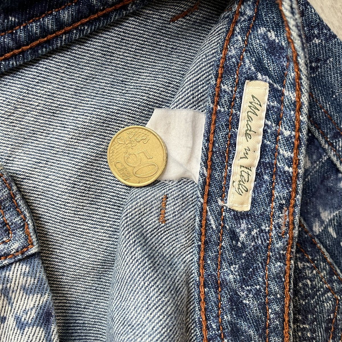 Jean Paul Gaultier Vintage JPG Jean Paul Gaultier Jeans Rare Printed Jeans Size US 28 / EU 44 - 5 Thumbnail
