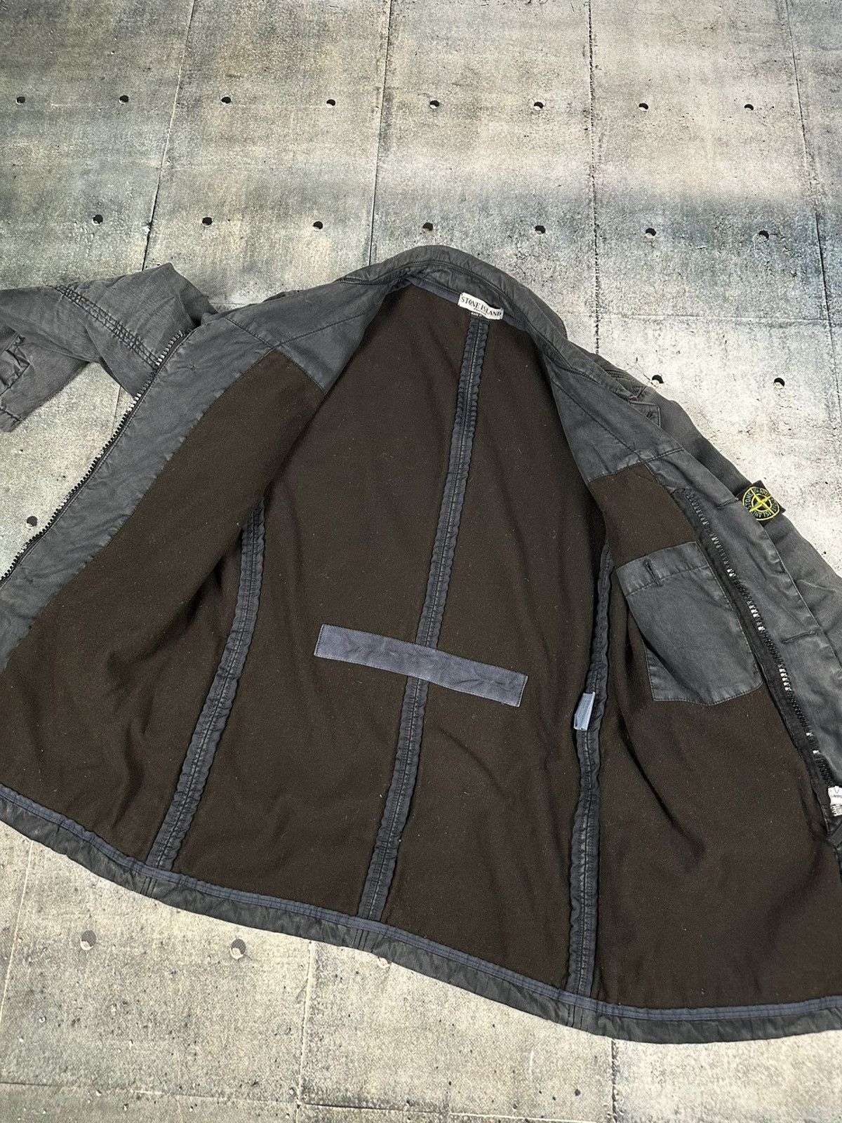 Massimo Osti × Stone Island × Vintage Stone Island Coat Jacket 2005 Size US M / EU 48-50 / 2 - 6 Thumbnail