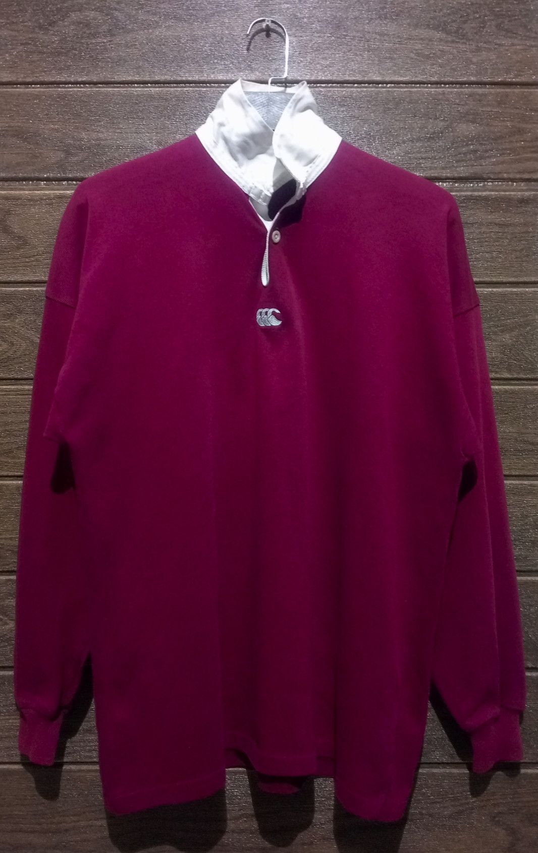 Canterbury of New Zealand Vintage '90s Canterbury of New Zealand Rugby Jersey Size US L / EU 52-54 / 3 - 1 Thumbnail