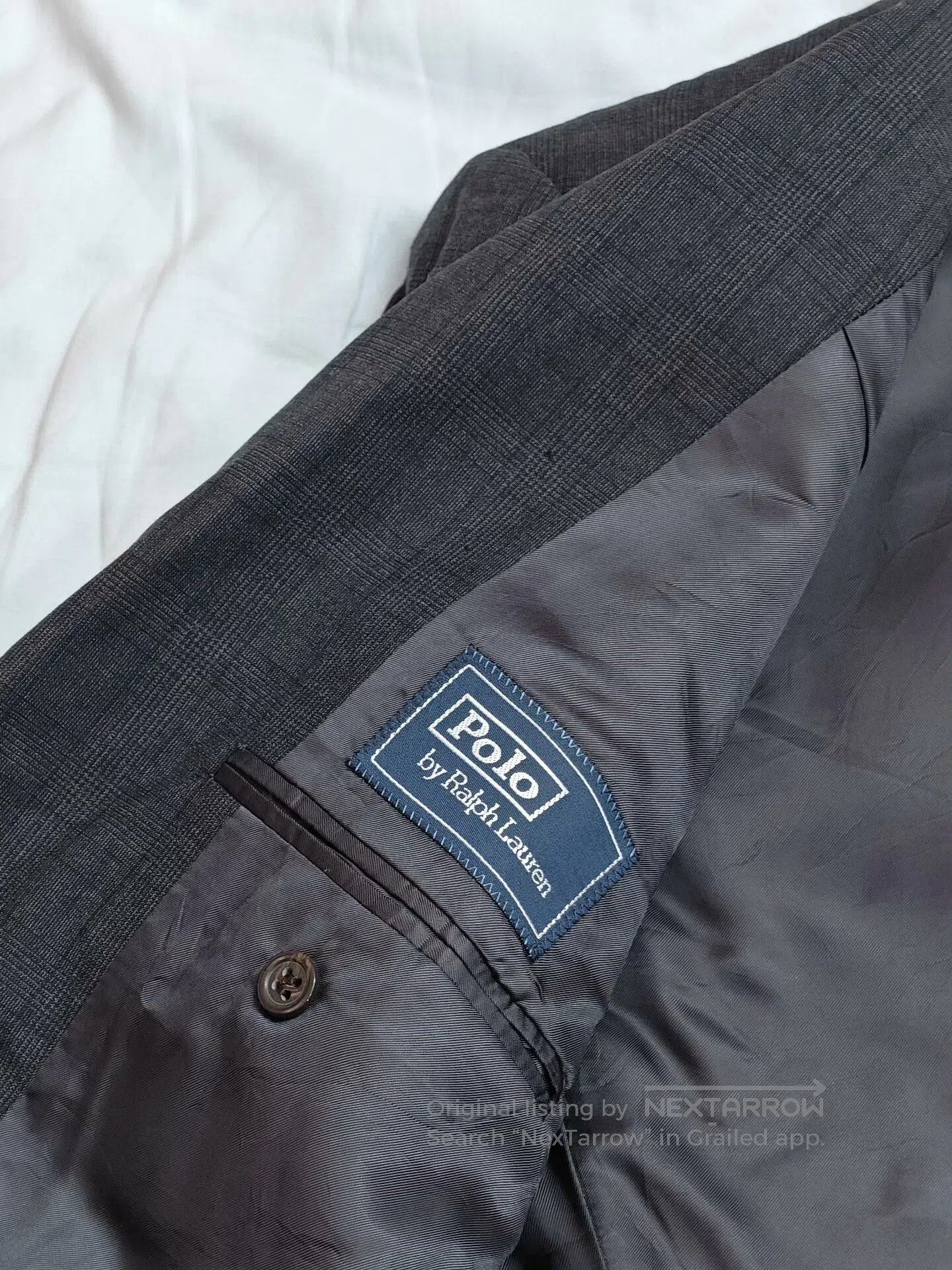 Ralph Lauren Blue Label Ralph Lauren Gray Wool Suit Jacket. Size US M / EU 48-50 / 2 - 6 Thumbnail