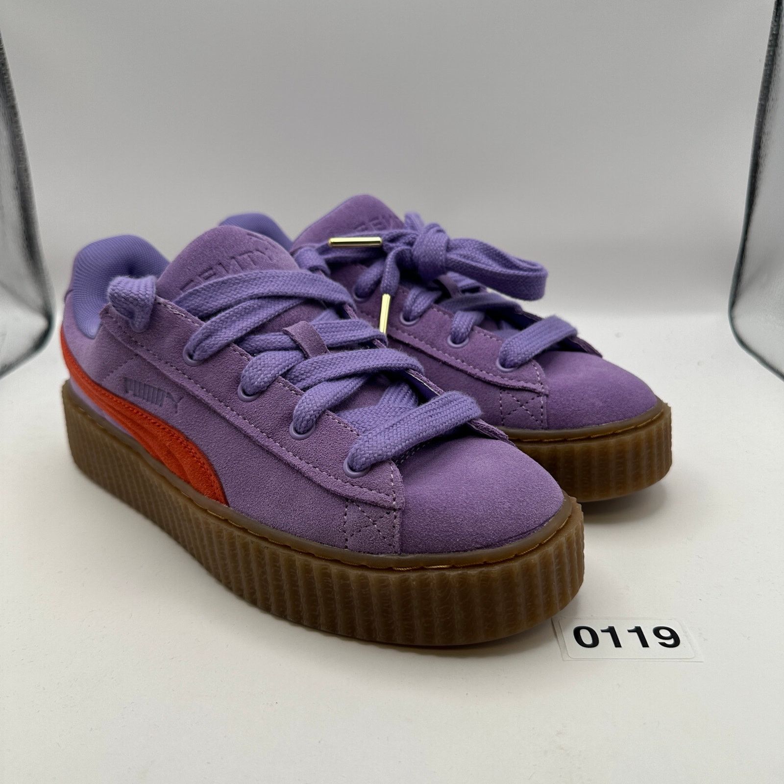 Puma FENTY x PUMA GS Sz 6 Creeper Phatty Rihanna 397587-03 Purple Size US 8 / IT 38 - 3 Thumbnail