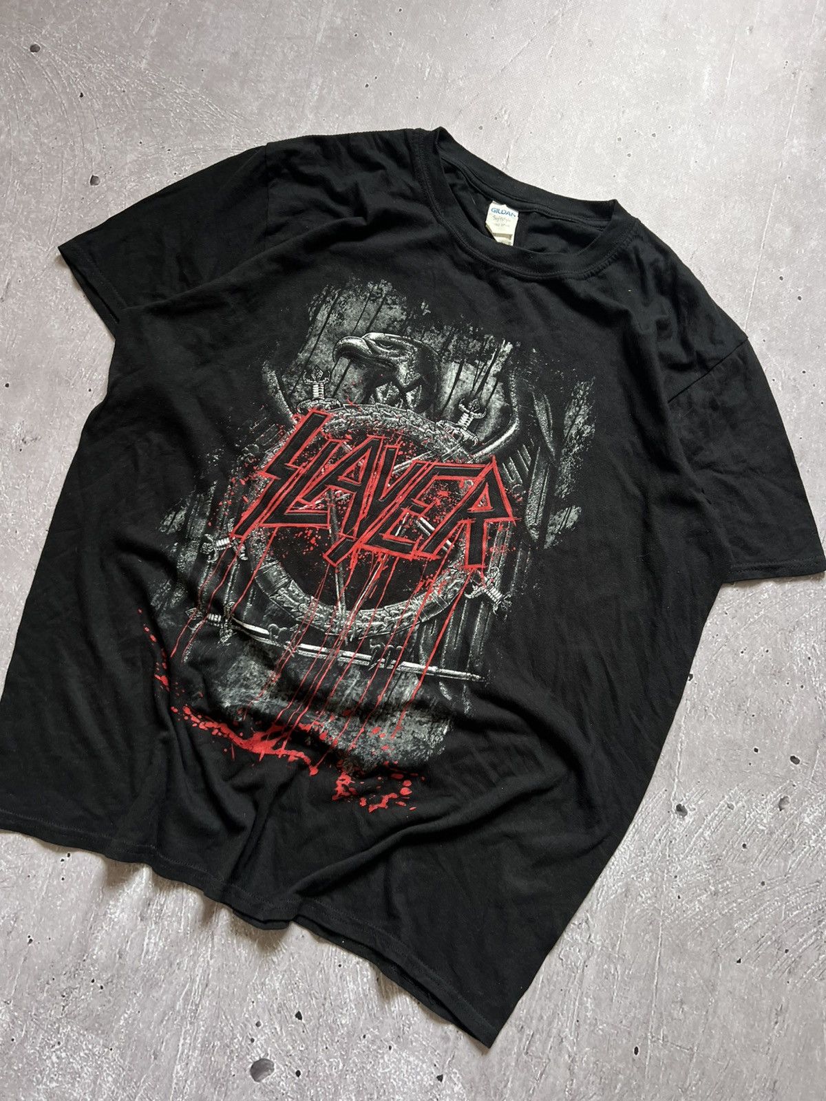 Slayer Very Rare Vintage T-Shirt From Slayer Black Eagle Size L Y2K Size US L / EU 52-54 / 3 - 6 Thumbnail