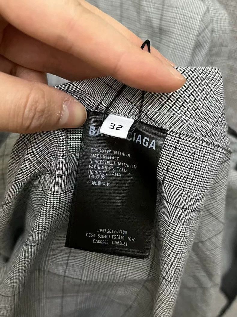 Balenciaga Balenciaga Black Letter Ribbon Shirt-2505 Size US XXS / EU 40 - 3 Thumbnail