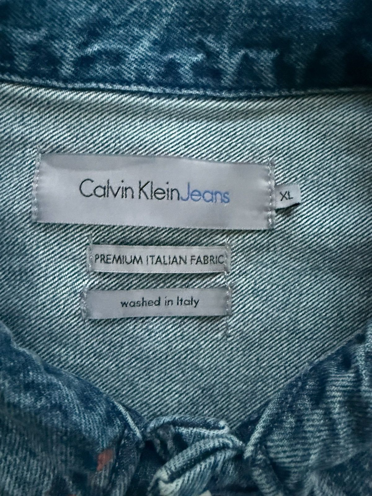 Calvin Klein Calvin Klein paint jacket Size US L / EU 52-54 / 3 - 6 Thumbnail