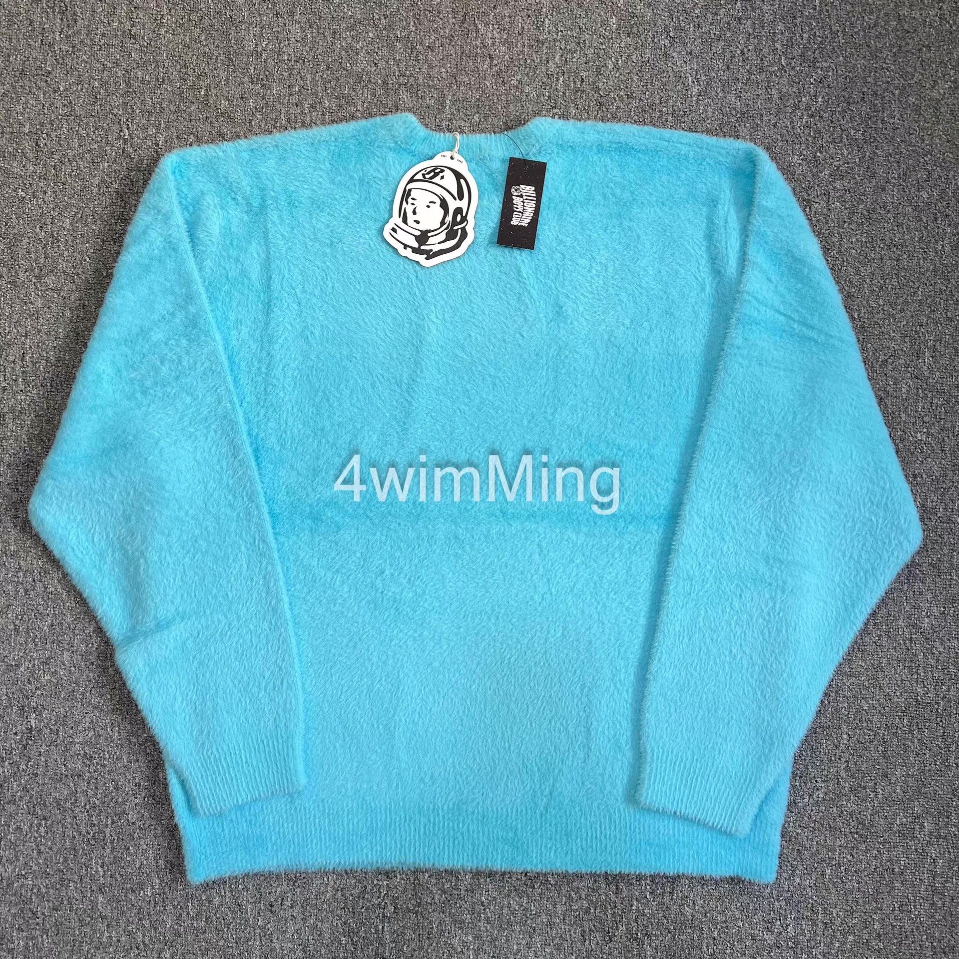 Billionaire Boys Club BBCUS FauxMinkSolid Color Embroidered Crew Neck Sweater Q7 Size US XL / EU 56 / 4 - 2 Thumbnail