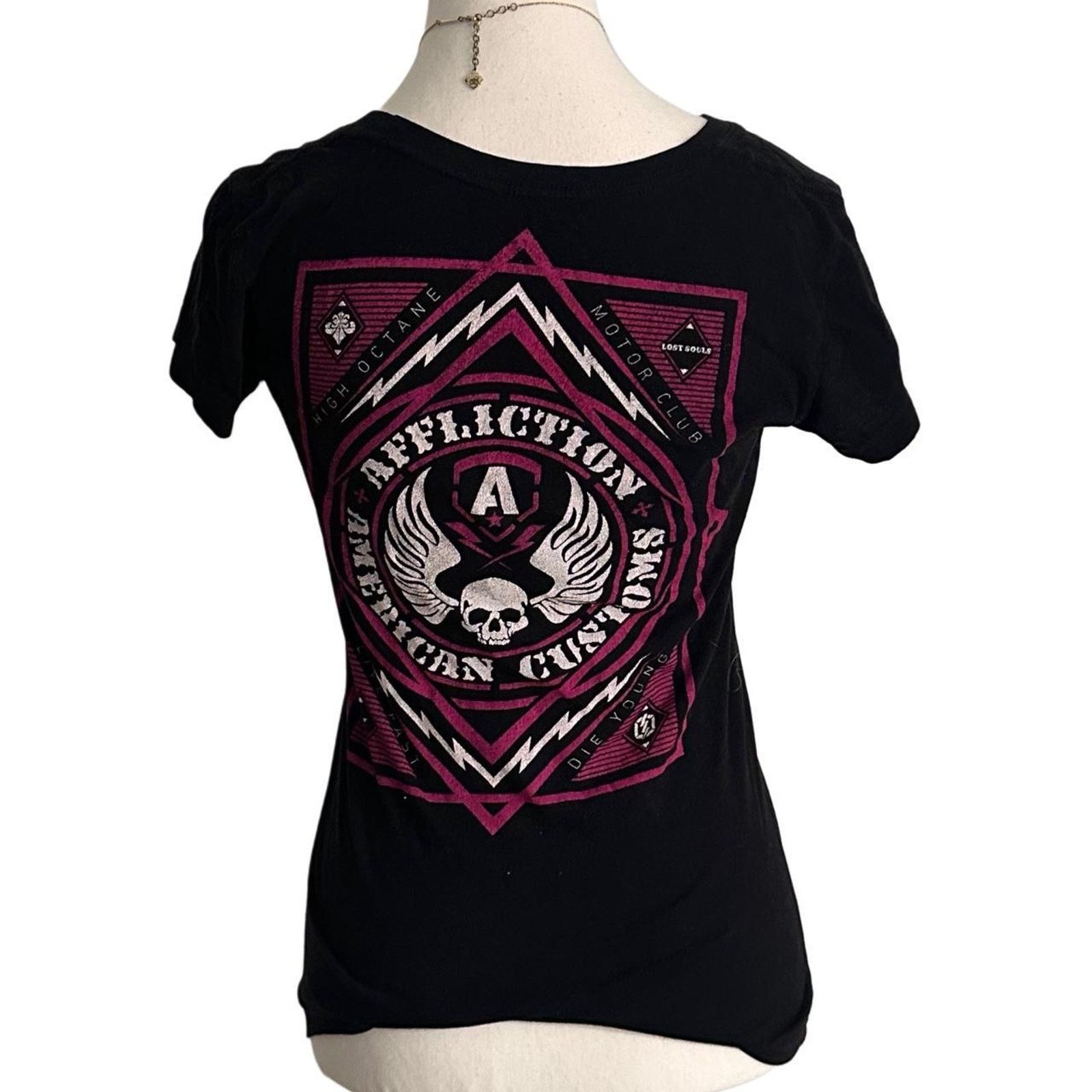 Affliction Affliction Size Small Women’s Skull With Wings Size S / US 4 / IT 40 - 2 Thumbnail