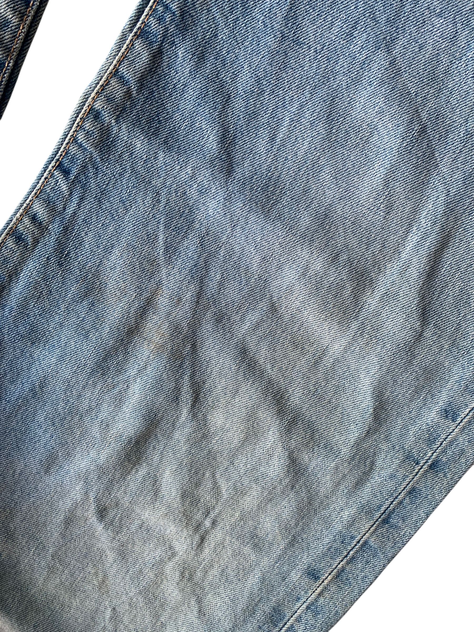 Kapital VINTAGE EDWIN 505X SELVEDGE BAGGY FADED DISTRESSED DENIM Size US 33 - 19 Thumbnail