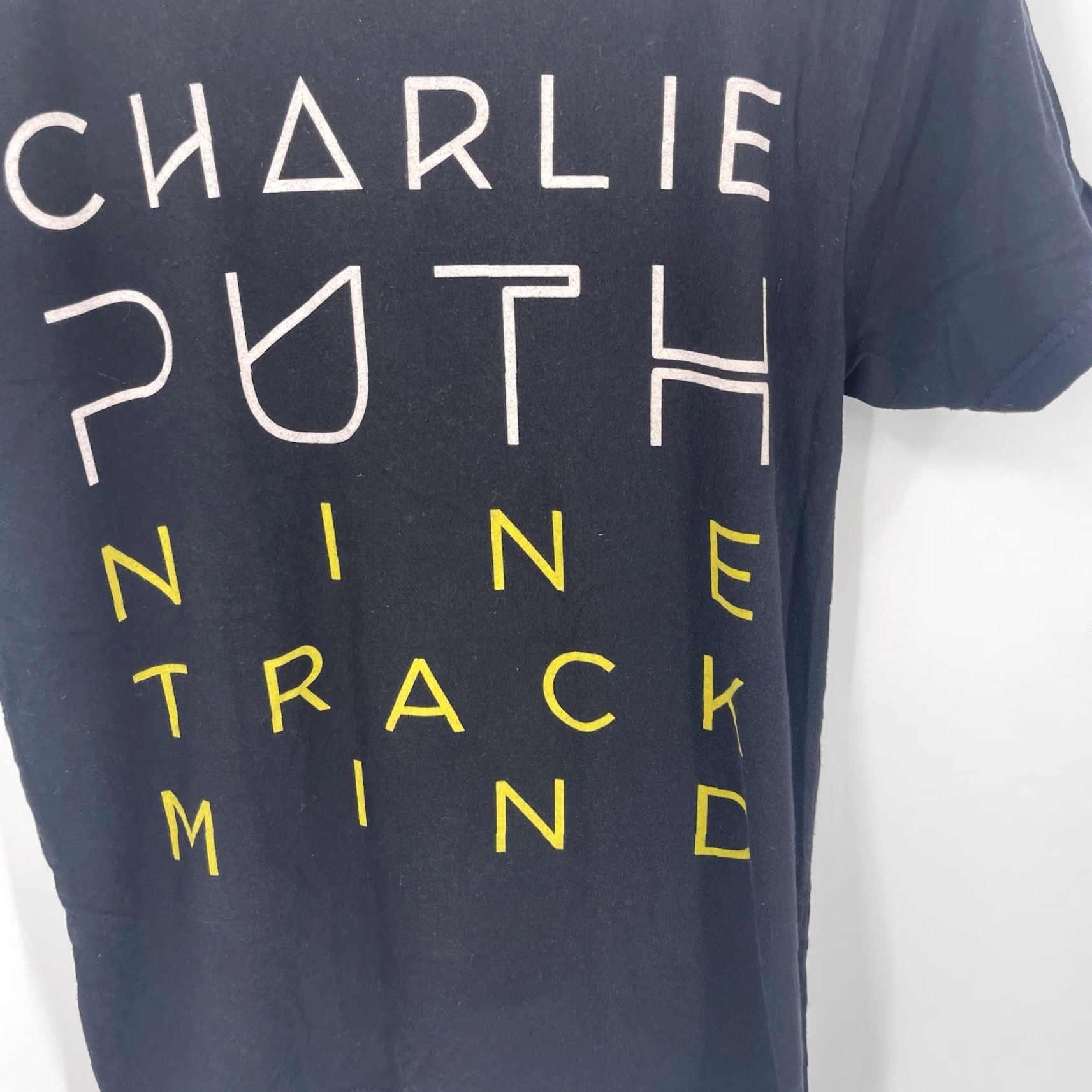Next Level CHARLIE PUTH Nine Track Mind T-Shirt Mens Small Black Short Sleeve Concert Tee Size US S / EU 44-46 / 1 - 6 Thumbnail