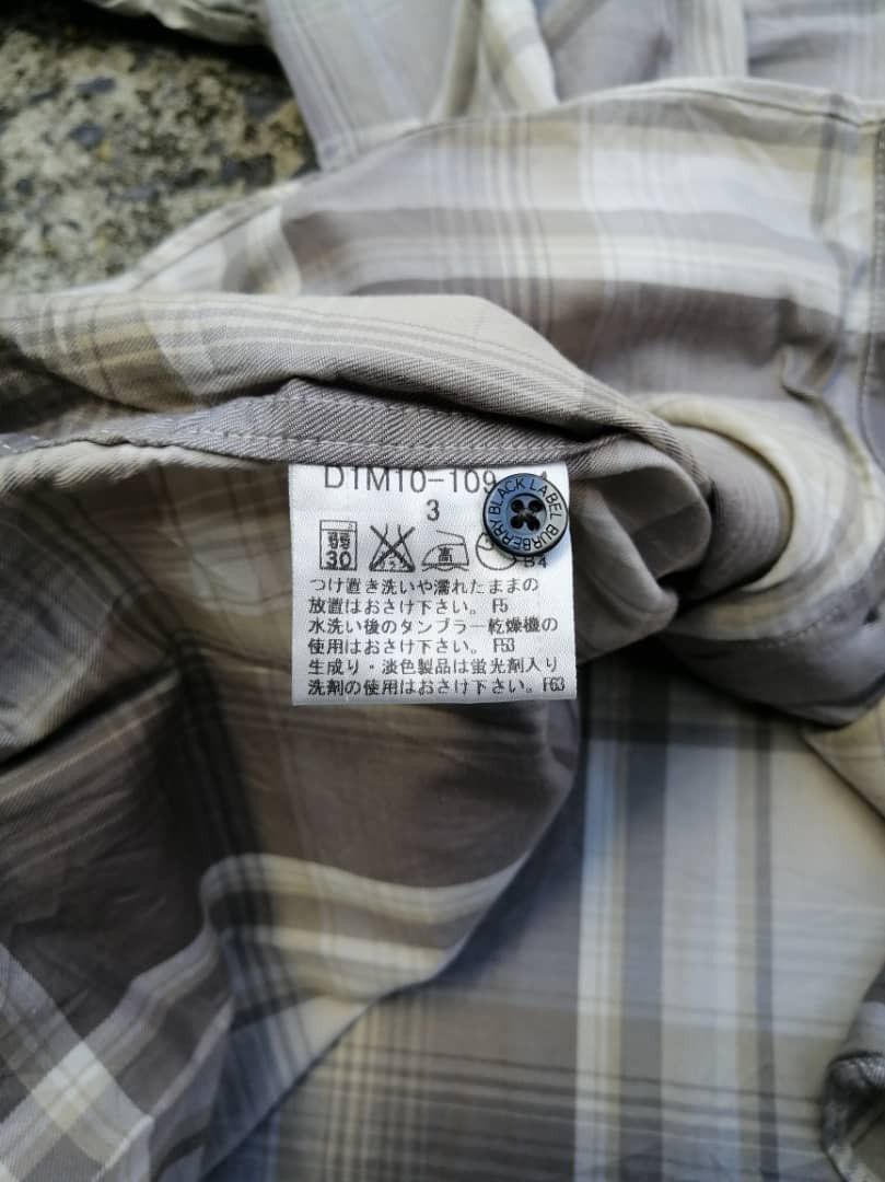 Burberry Burberry Black Label Plaid Buttons Shirt Size M / US 6-8 / IT 42-44 - 7 Thumbnail