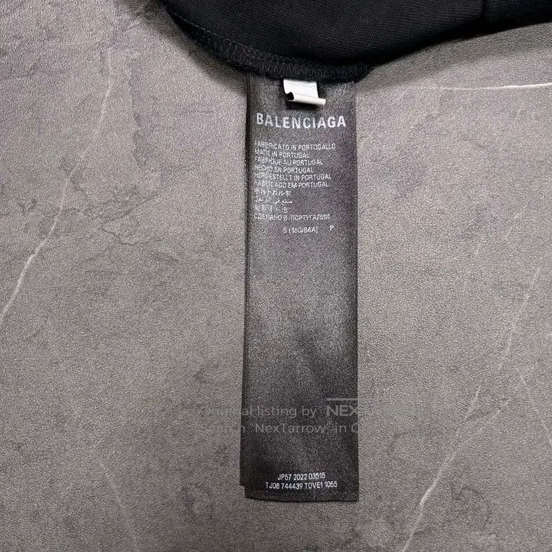 Balenciaga Balenciaga Flame Sanskrit Mud-Dyed Short Sleeve Size US S / EU 44-46 / 1 - 7 Thumbnail