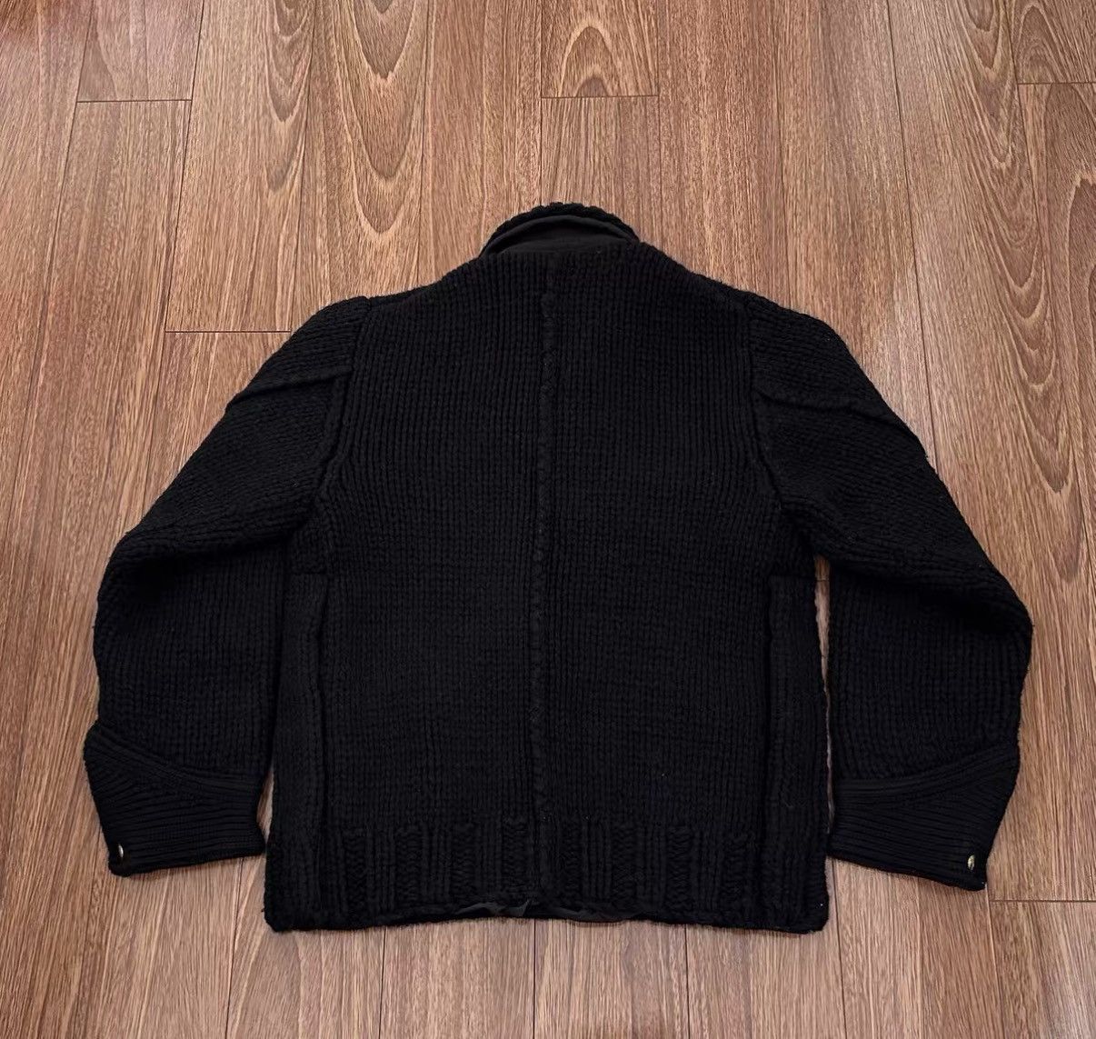 Sacai SACAI x Carhartt WIP Knit Michigan Michigan sweater jacket Size US S / EU 44-46 / 1 - 2 Thumbnail