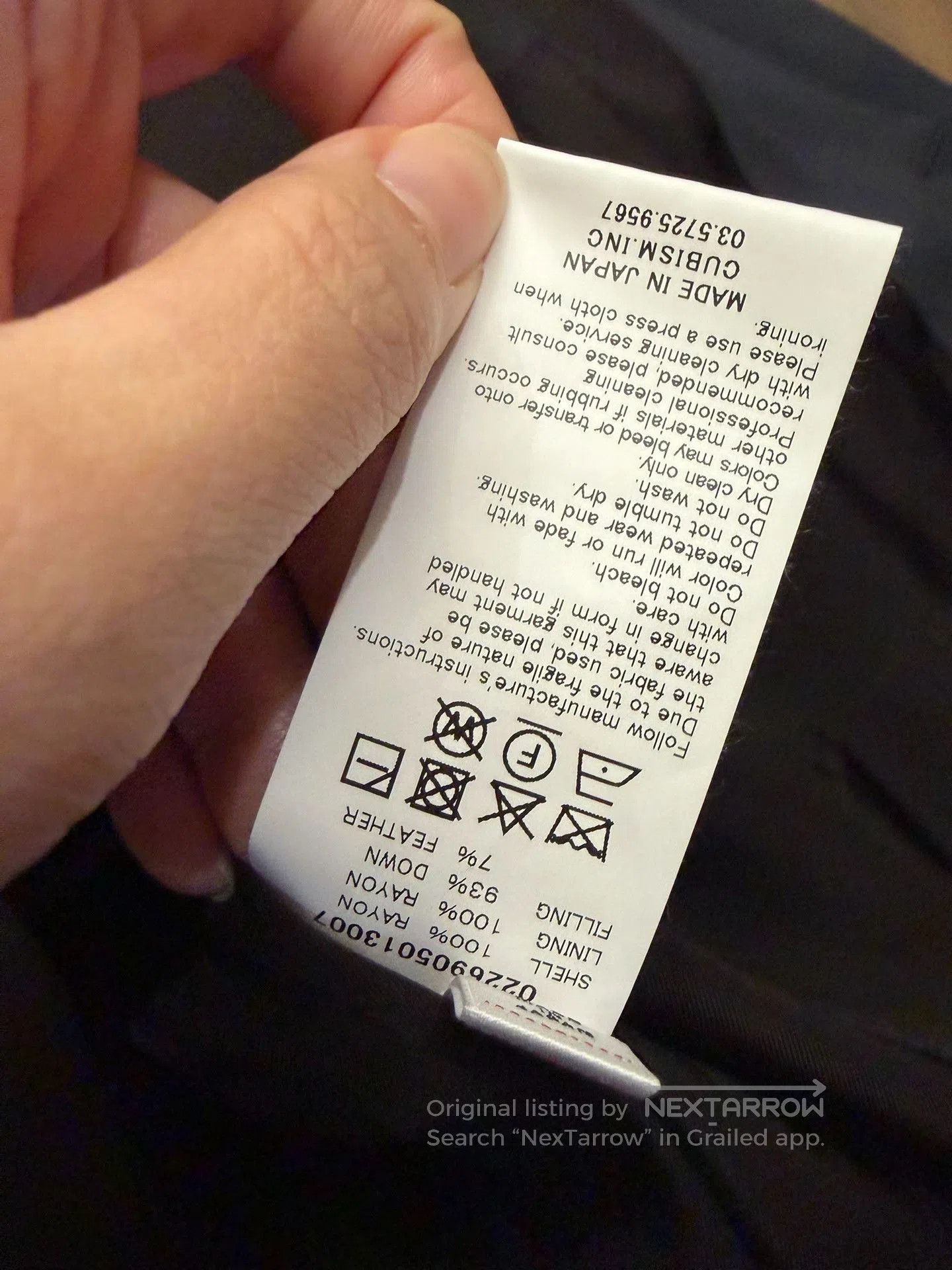 Visvim VISVIM ICT KEESEY DOWN JKT. Size US XL / EU 56 / 4 - 2 Thumbnail
