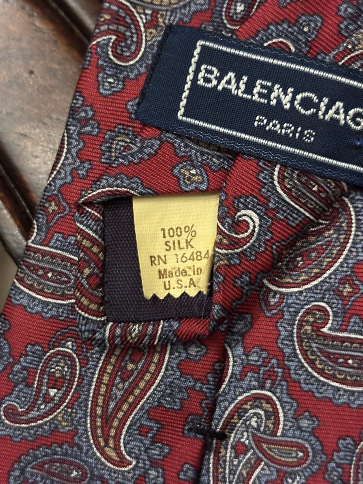 Balenciaga Balenciaga Tie Size ONE SIZE - 3 Thumbnail