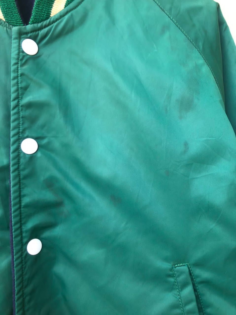 Vintage Vintage Japanese Brand Wool Reversible Varsity Jacket Size US M / EU 48-50 / 2 - 7 Thumbnail