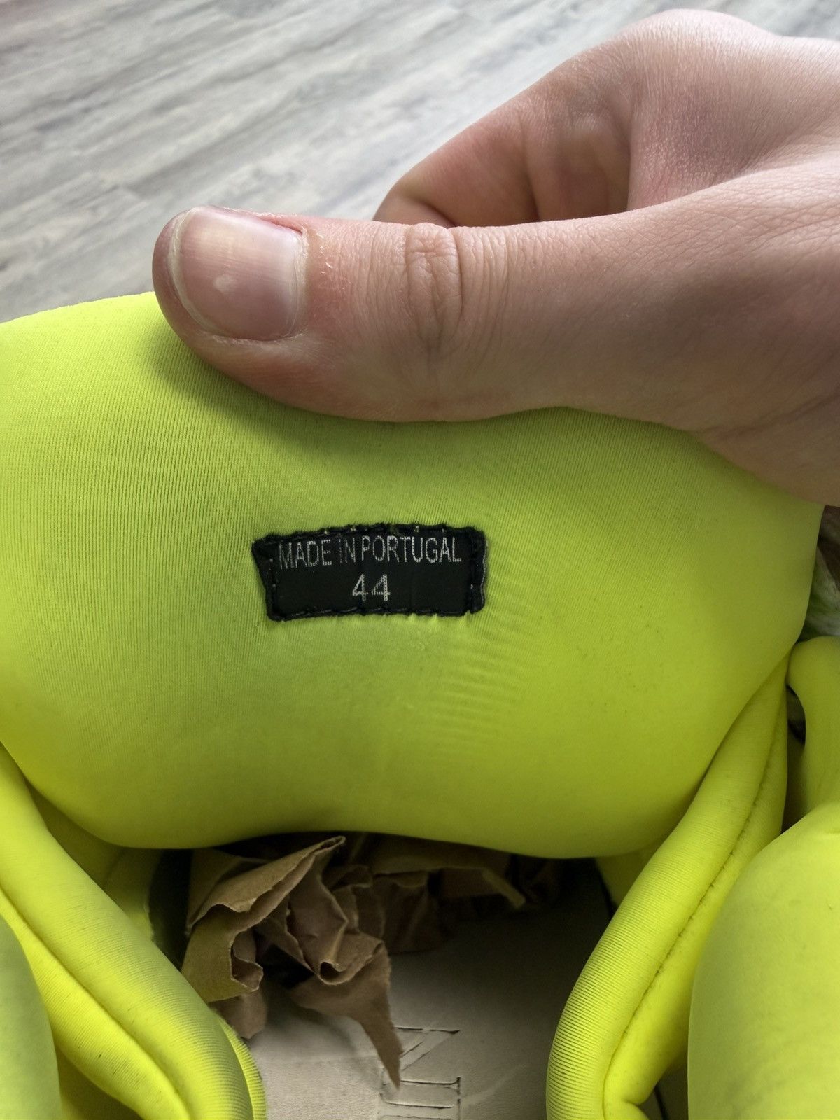 Lanvin Lanvin Curb Sneakers - White/Fluo Yellow Size US 11 / EU 44 - 6 Thumbnail