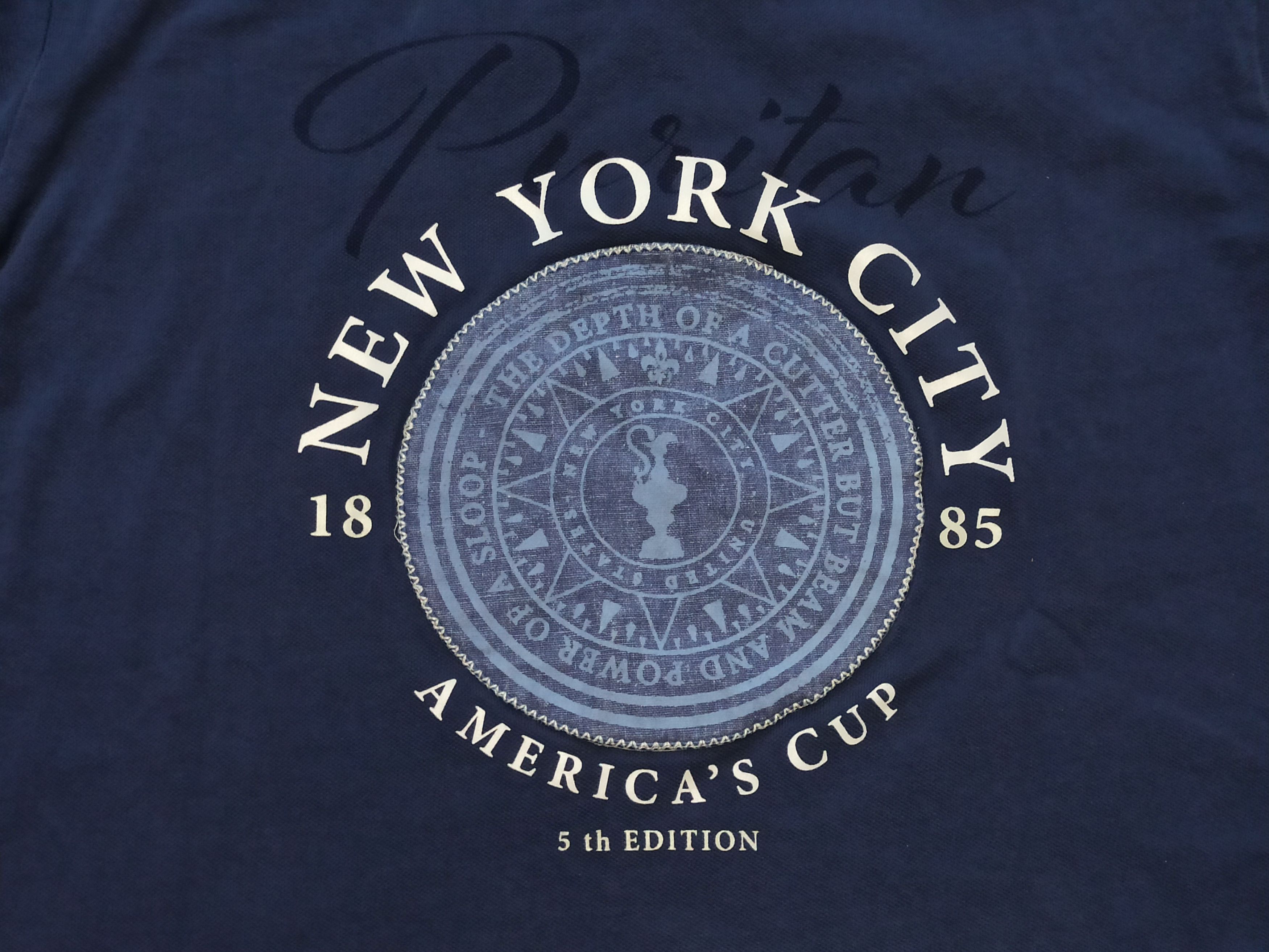 Puritan Puritan Americas cup 5 th edition Polo Shirt Size US L / EU 52-54 / 3 - 8 Thumbnail
