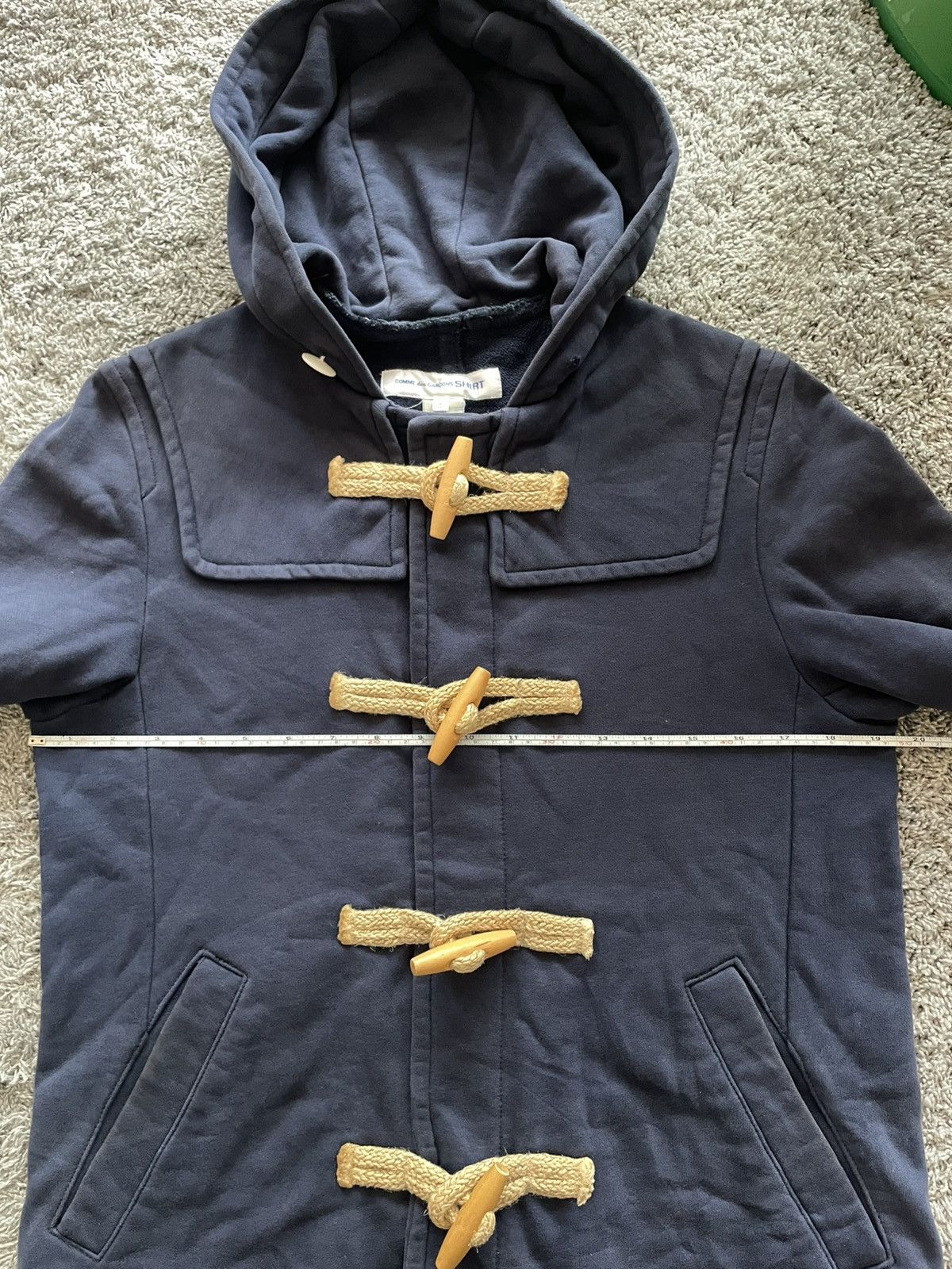 Comme des Garcons Comme Des Garcons Blue Duffle Coat S19905 Size US S / EU 44-46 / 1 - 21 Thumbnail