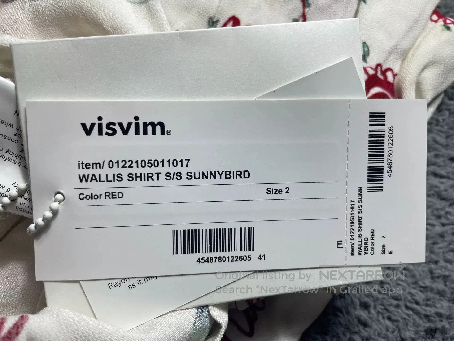 Visvim Visvim 22s Wallis S/S Sunnybird Shirt. Size US M / EU 48-50 / 2 - 4 Thumbnail