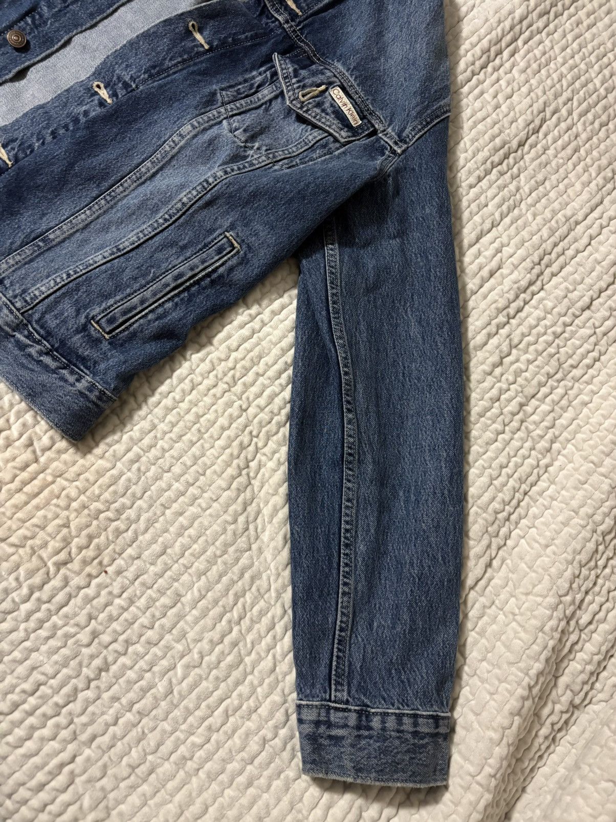 Calvin Klein Calvin Klein Jean Jacket Size US L / EU 52-54 / 3 - 2 Thumbnail