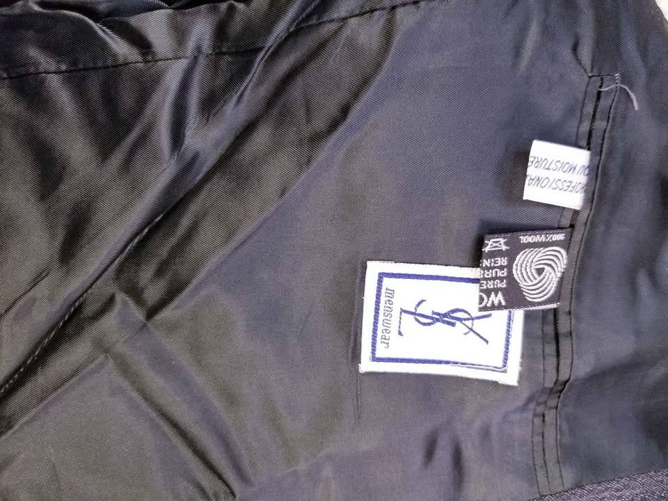 Yves Saint Laurent blazer 2 buttons Size 50S - 6 Thumbnail