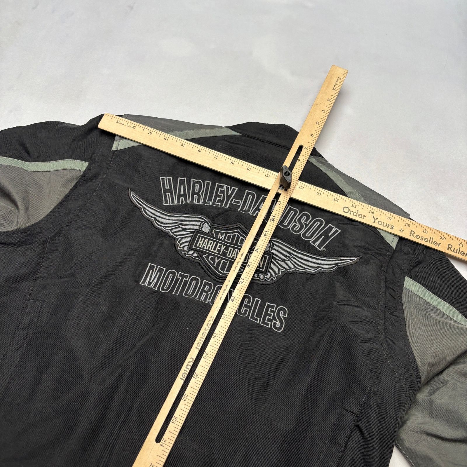 Harley Davidson Harley Davidson Motorcycles Classic Cruiser Nylon Jacket Med Size US M / EU 48-50 / 2 - 11 Thumbnail