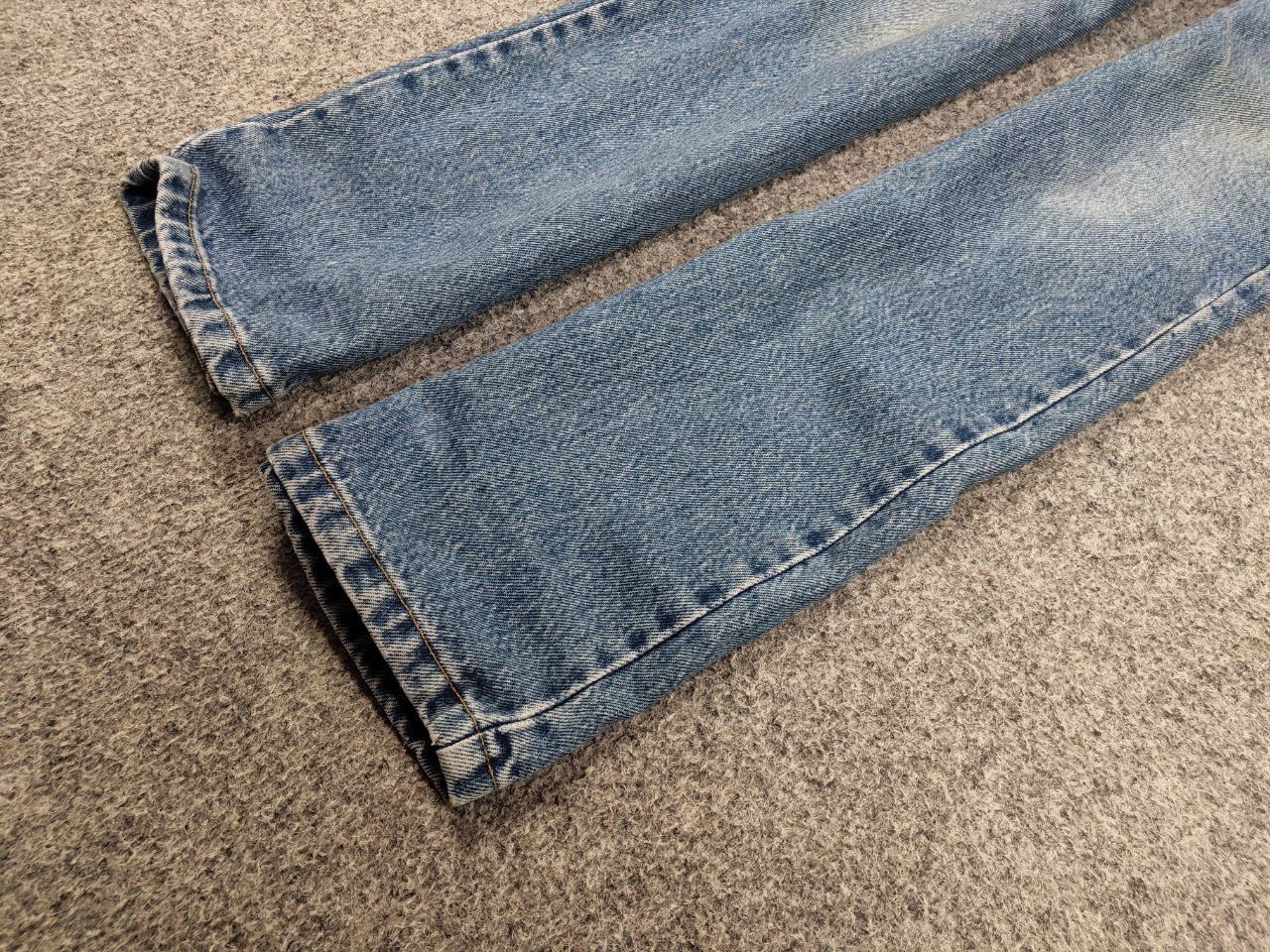 Levi's Vintage 80's Levis 501 Distressed Denim Jeans made in USa Size US 30 / EU 46 - 6 Thumbnail