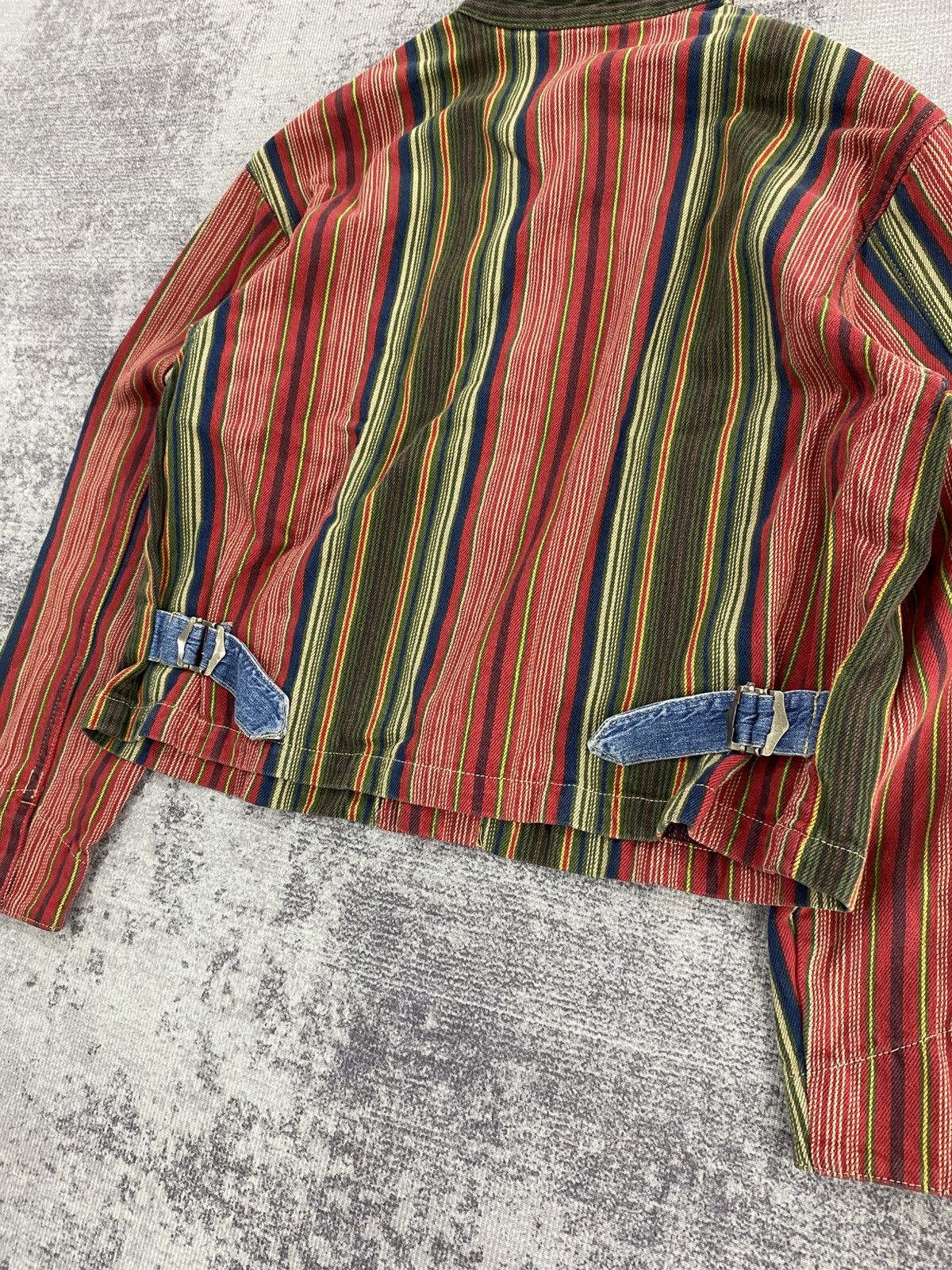 Vintage vintage guess stripe jackets Size S / US 4 / IT 40 - 17 Thumbnail