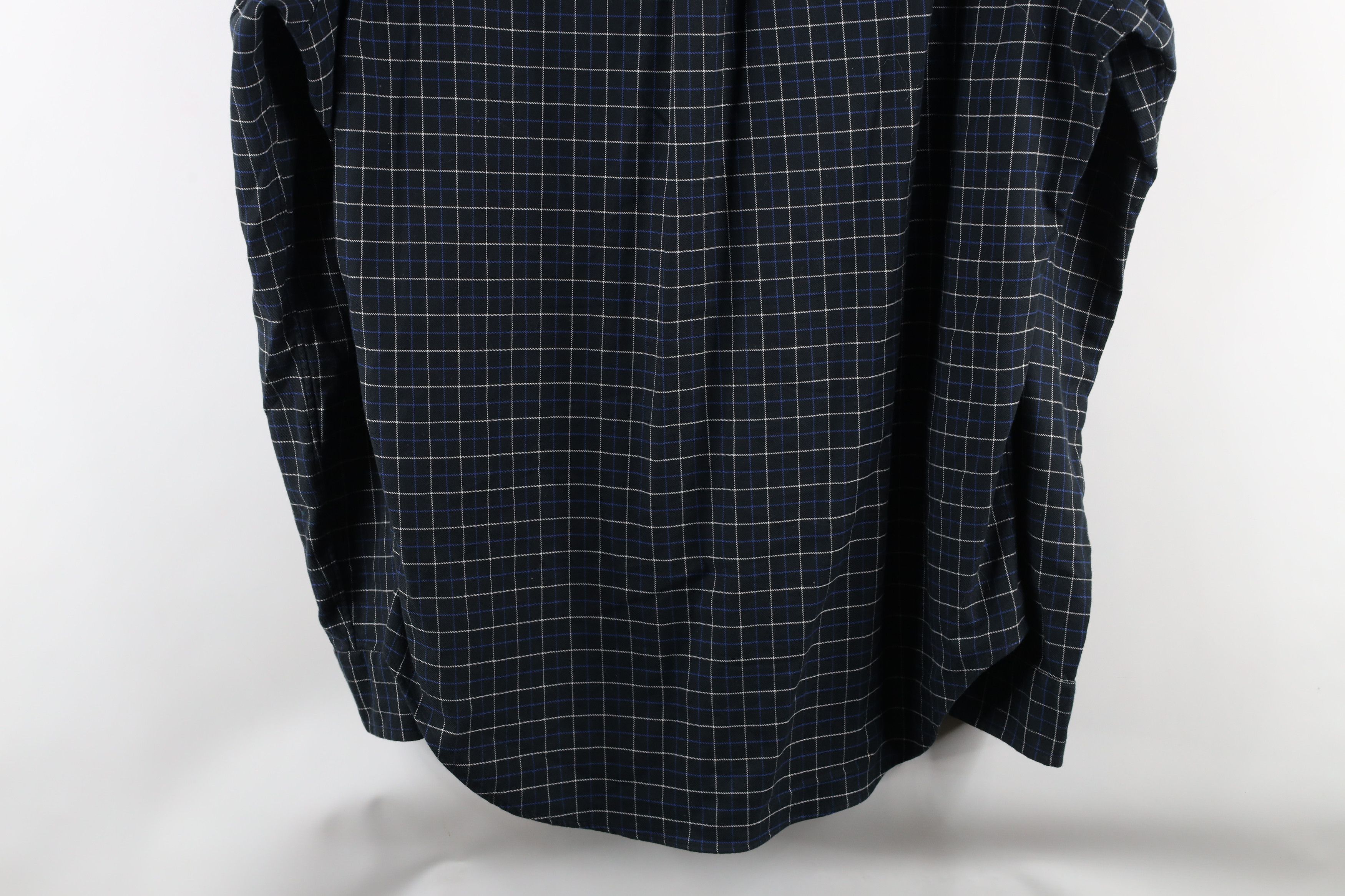 Ralph Lauren × Vintage Vintage 90s Ralph Lauren Flannel Collared Button Down Shirt Size US M / EU 48-50 / 2 - 9 Thumbnail