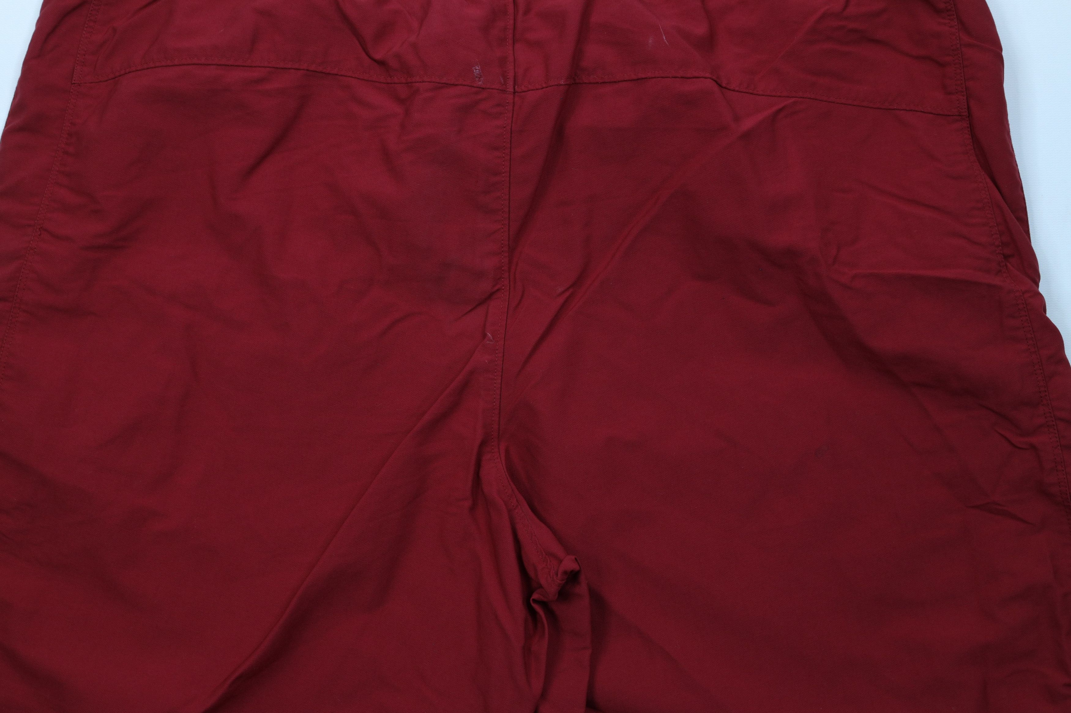 Nike AS IS Vintage Nike Travis Scott Mini Swoosh Shorts Red Size US 36 / EU 52 - 11 Thumbnail