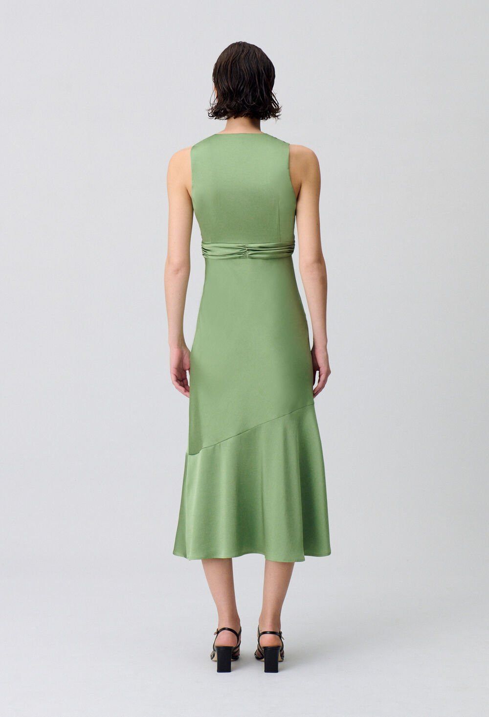 Other Claudie Pierlot green dress Size XS / US 0-2 / IT 36-38 - 2 Thumbnail