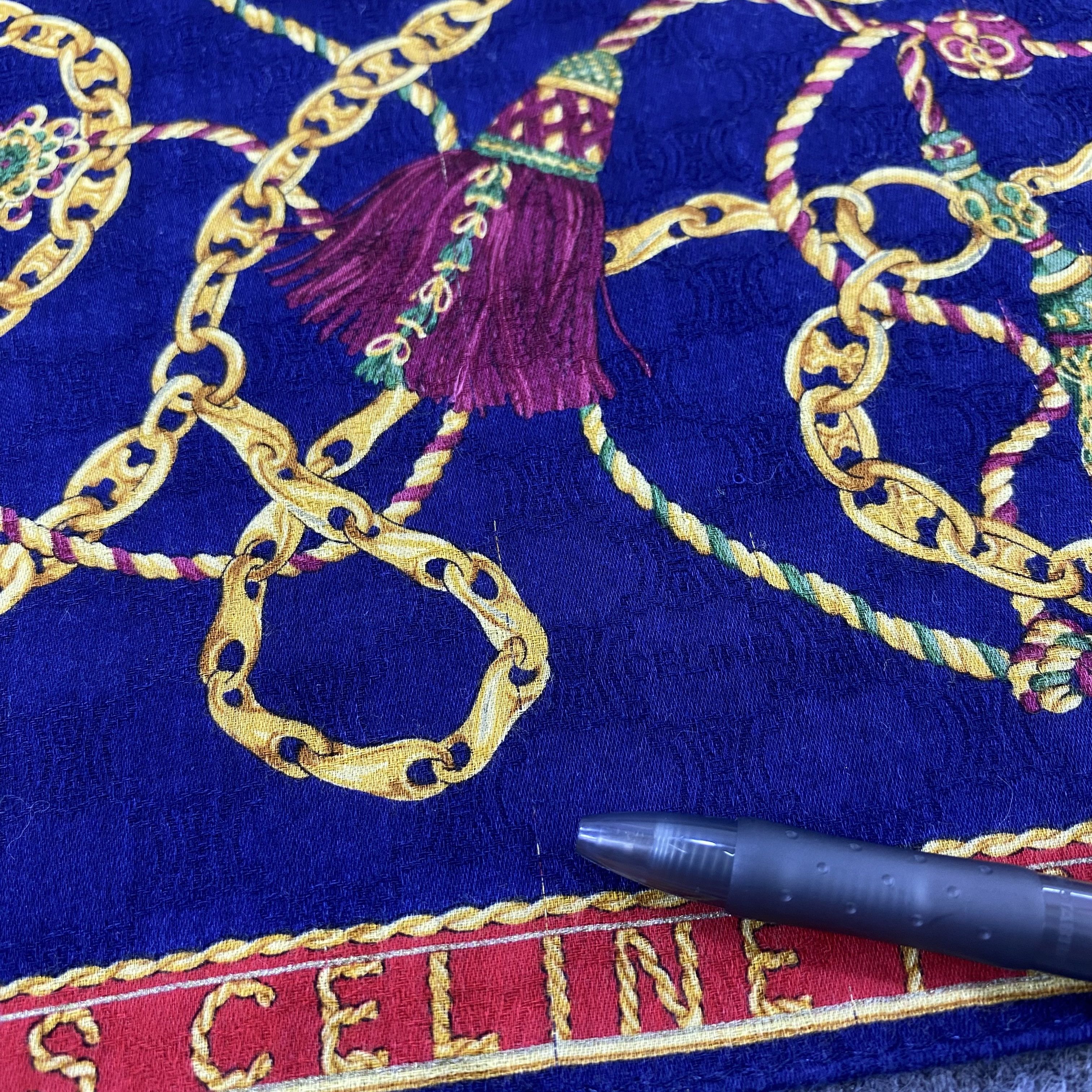 Celine Celine Handkerchief Neckerchief Bandana-B1729 Size ONE SIZE - 10 Thumbnail