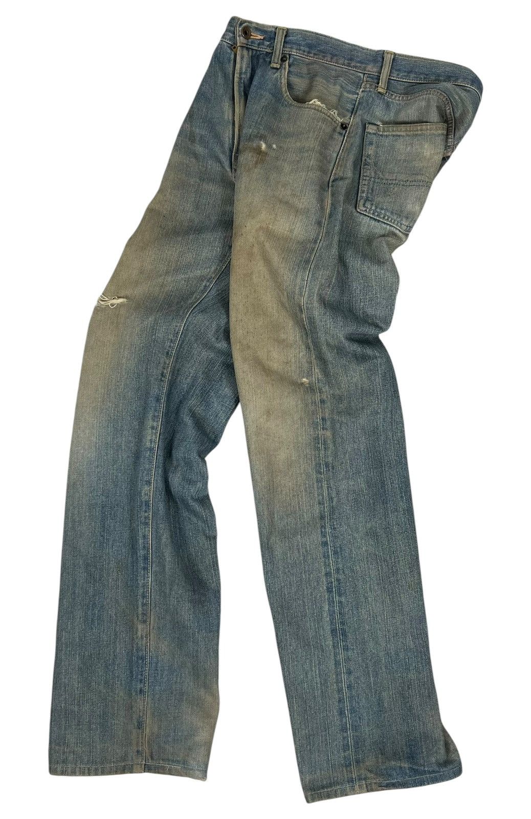 Edwin 90s Vintage Edwin Distressed Selvedge Jeans Size US 28 / EU 44 - 1 Thumbnail